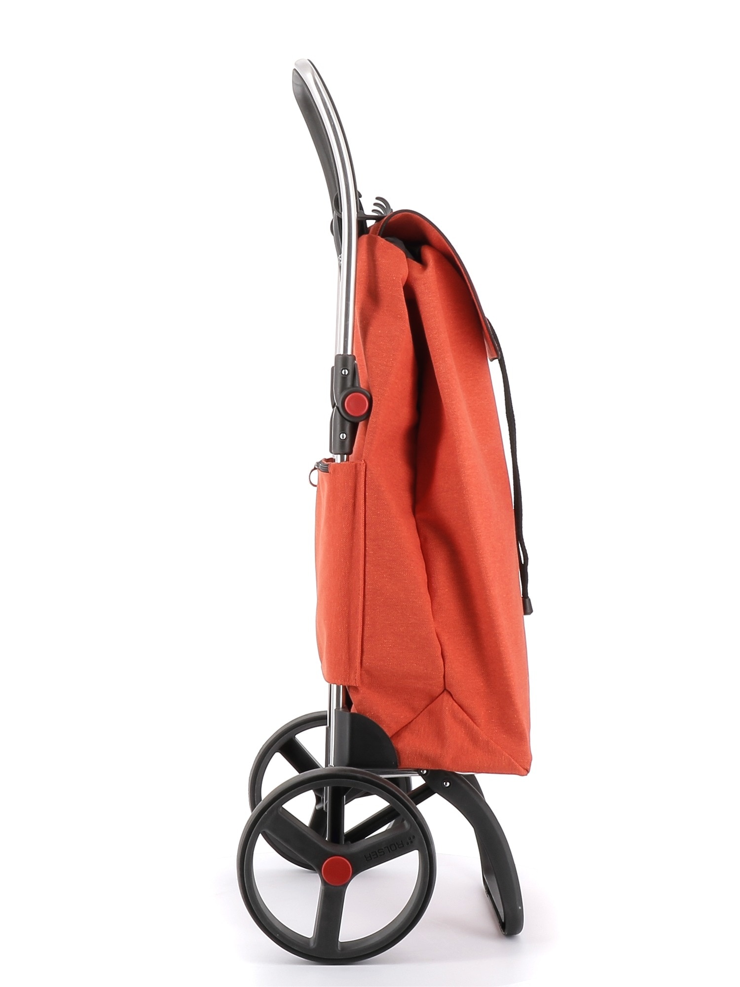 Imagen 2 de Carro de la compra I-Max EcoiMax 2 Ruedas Grandes Plegable Rolser - Naranja Naranja