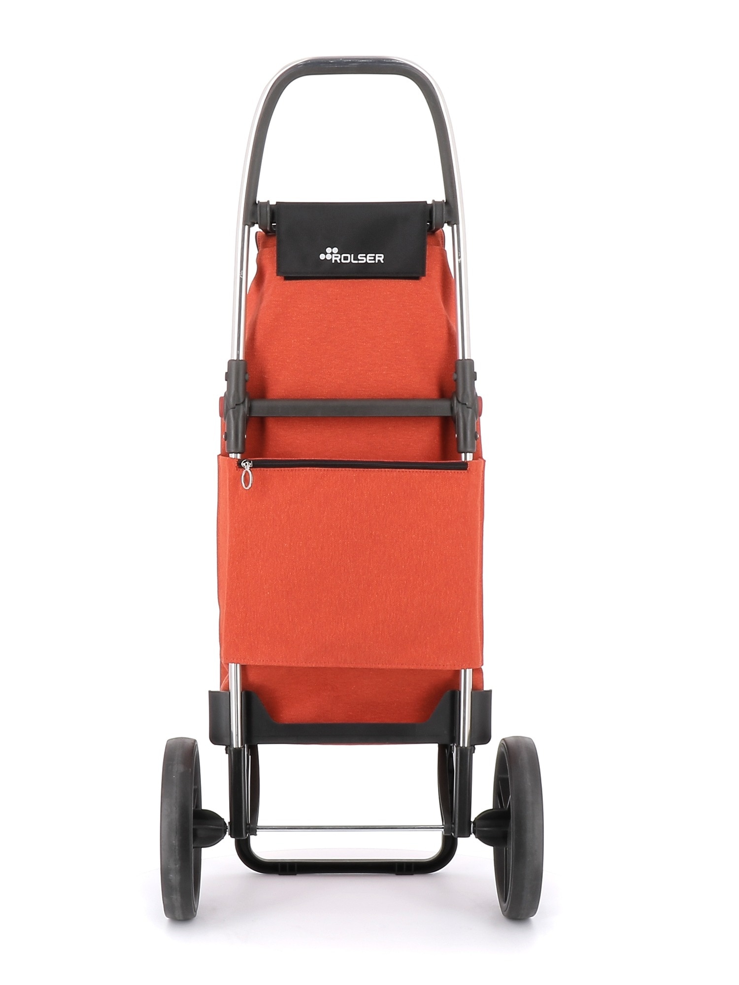 Imagen 3 de Carro de la compra I-Max EcoiMax 2 Ruedas Grandes Plegable Rolser - Naranja Naranja