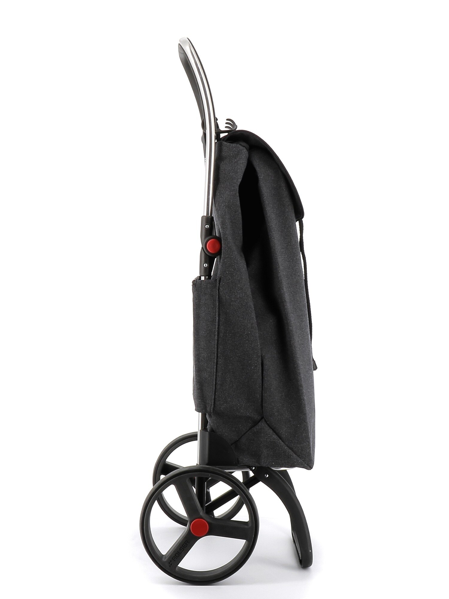 Imagen 2 de Carro de la compra I-Max EcoiMax 2 Ruedas Grandes Plegable Rolser - Negro Negro
