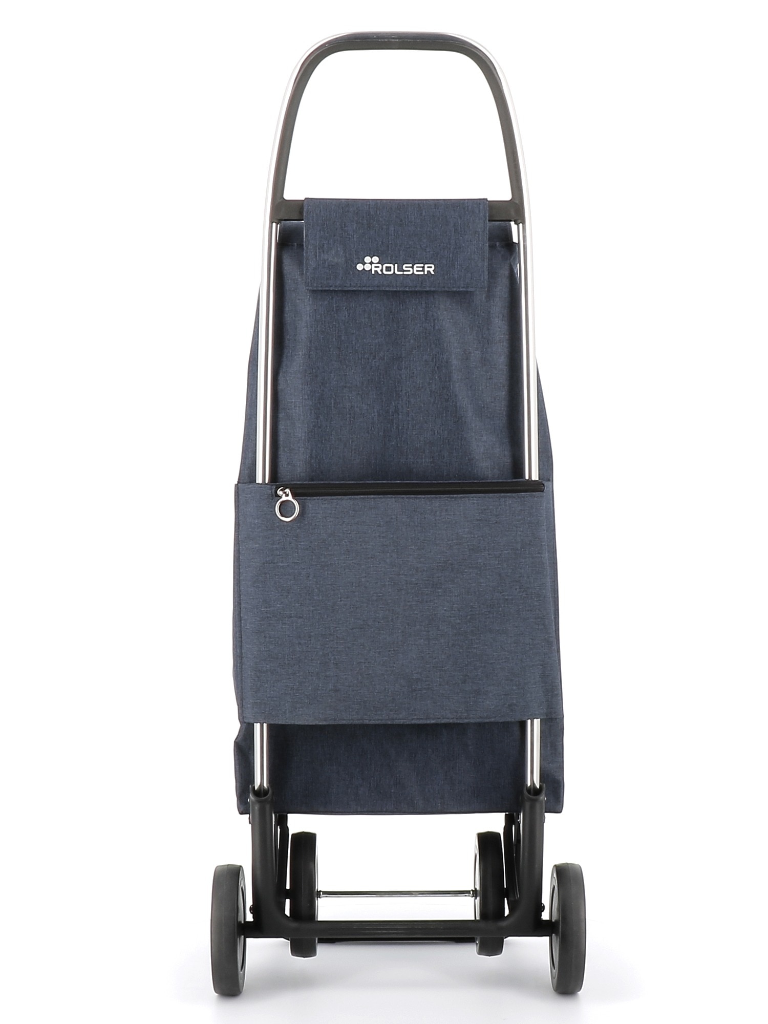 Carro de la compra I-Max Tweed 4 Ruedas Rolser - Azul marino Azul marino-3