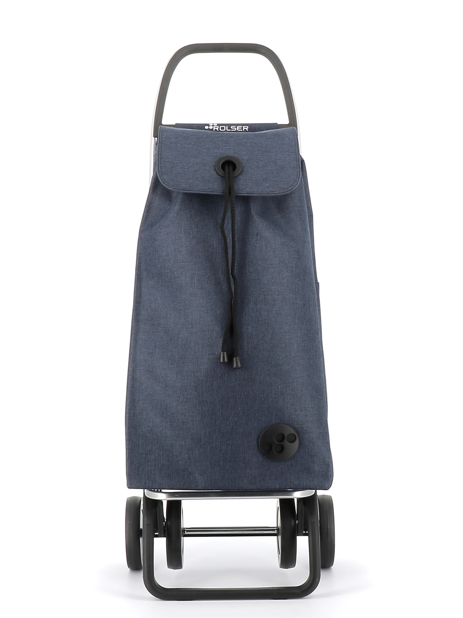 Carro de la compra I-Max Tweed 4 Ruedas Rolser - Azul marino Azul marino-4