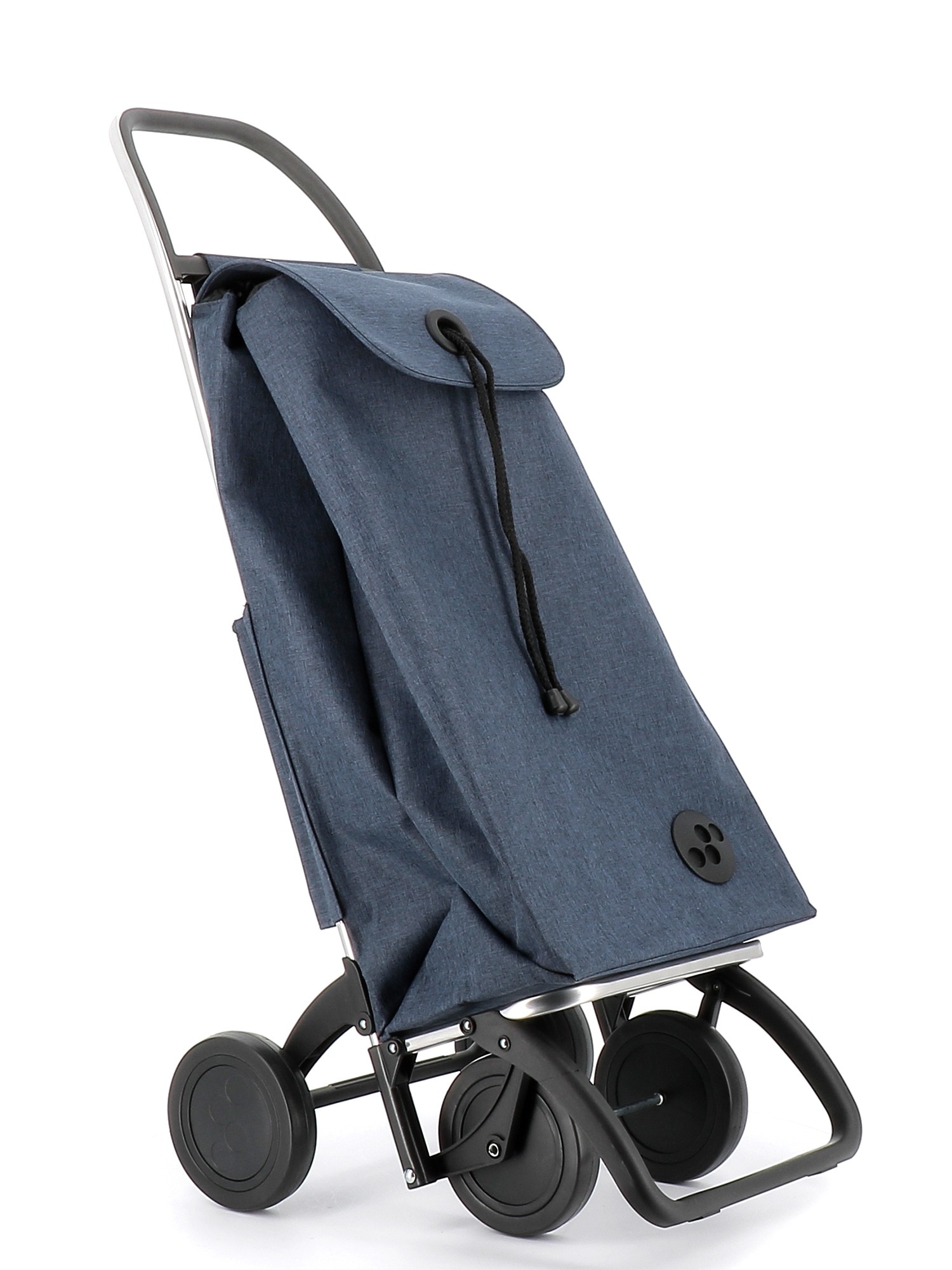 Carro de la compra I-Max Tweed 4 Ruedas Rolser - Azul marino Azul marino-5