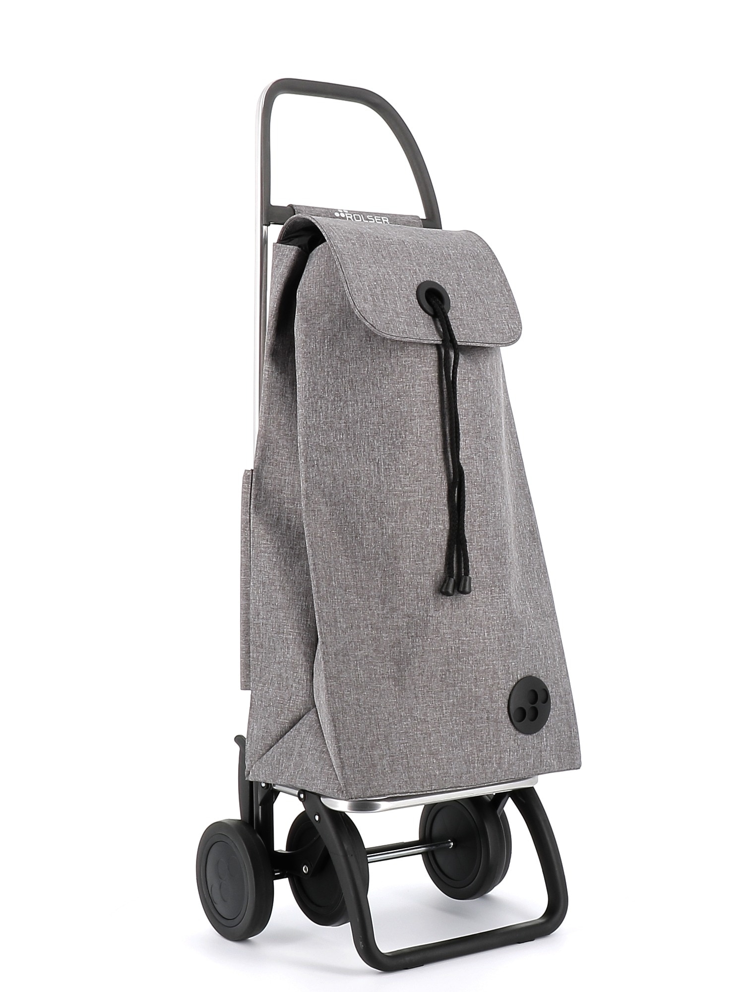 Carro de la compra I-Max Tweed 4 Ruedas Rolser - Gris Gris-1
