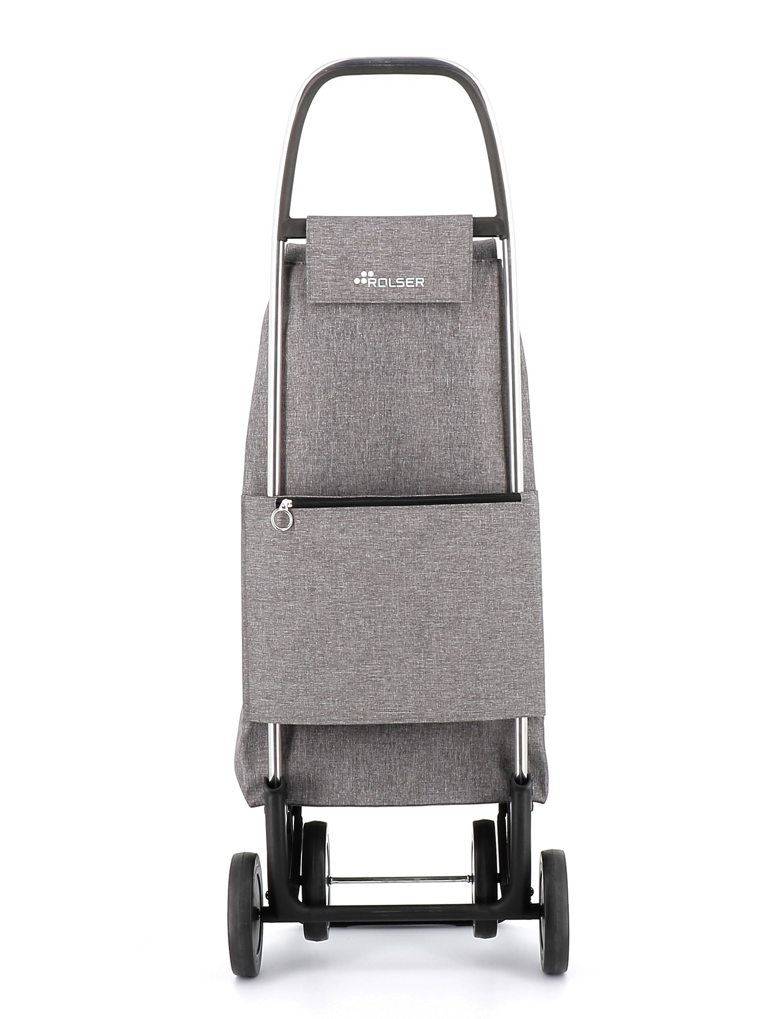 Carro de la compra I-Max Tweed 4 Ruedas Rolser - Gris Gris-3