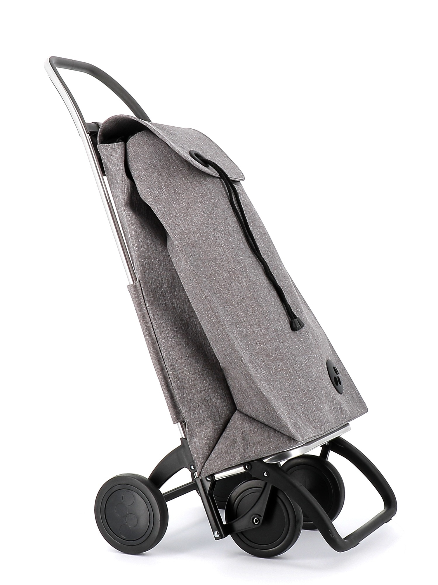 Carro de la compra I-Max Tweed 4 Ruedas Rolser - Gris Gris-5