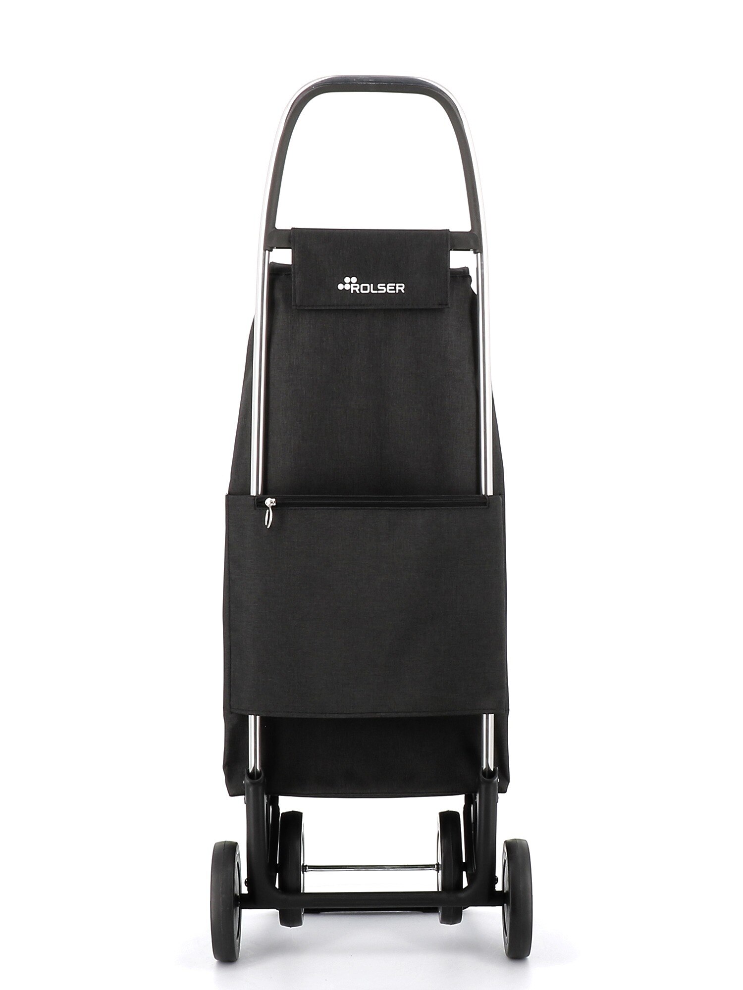 Carro de la compra I-Max Tweed 4 Ruedas Rolser - Negro Negro-3
