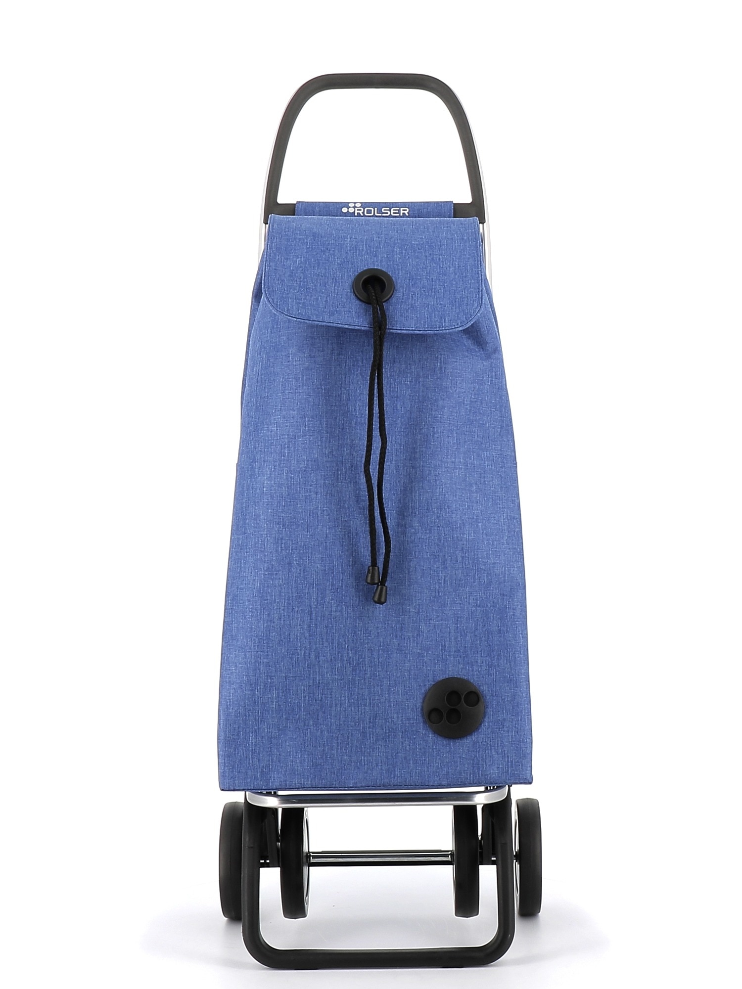 Carro de la compra I-Max Tweed 4 Ruedas Rolser - Azul Azul-4