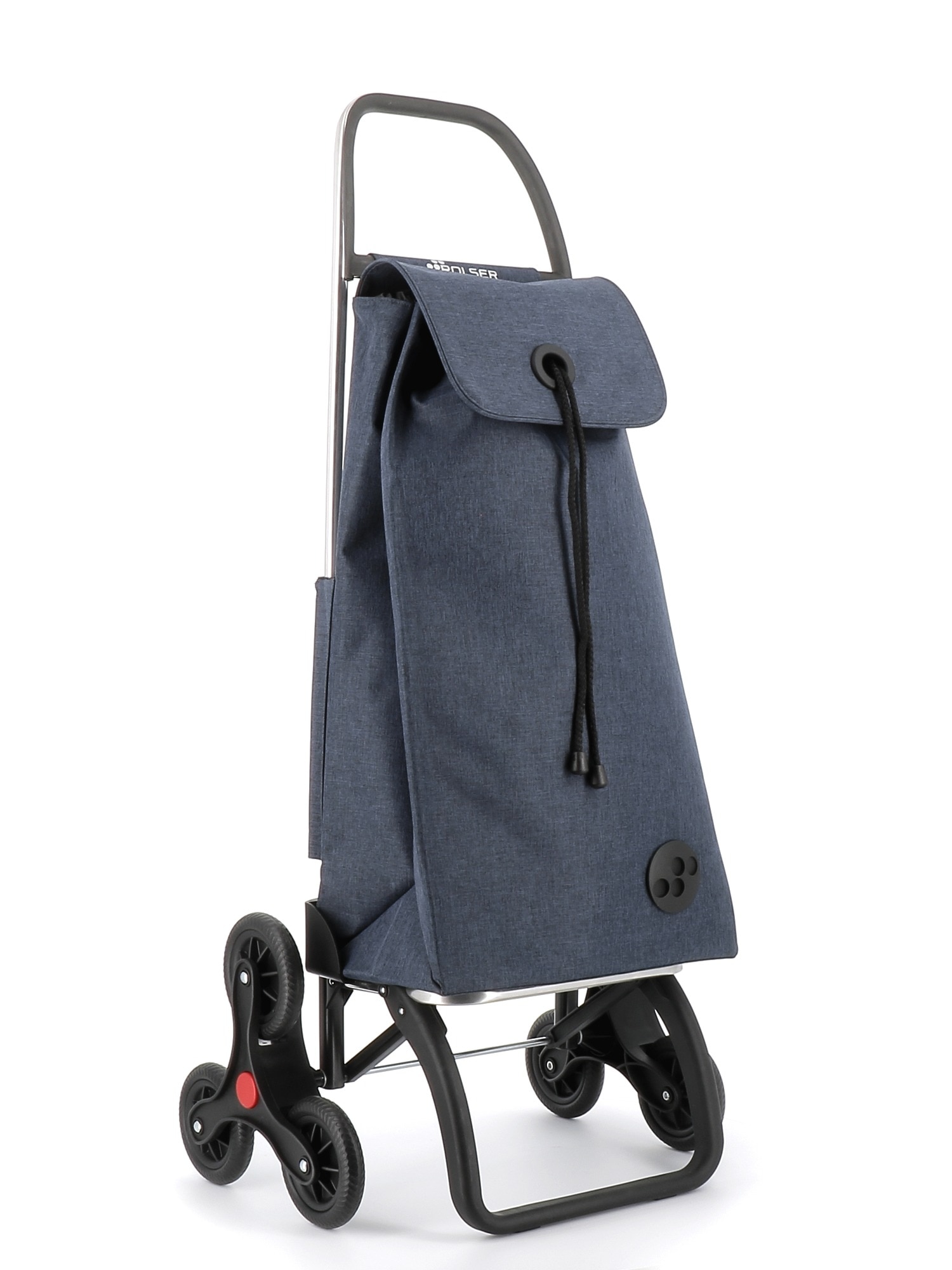Rolser - Carro de la compra I-Max Tweed 6 Ruedas Sube Escaleras Rolser.