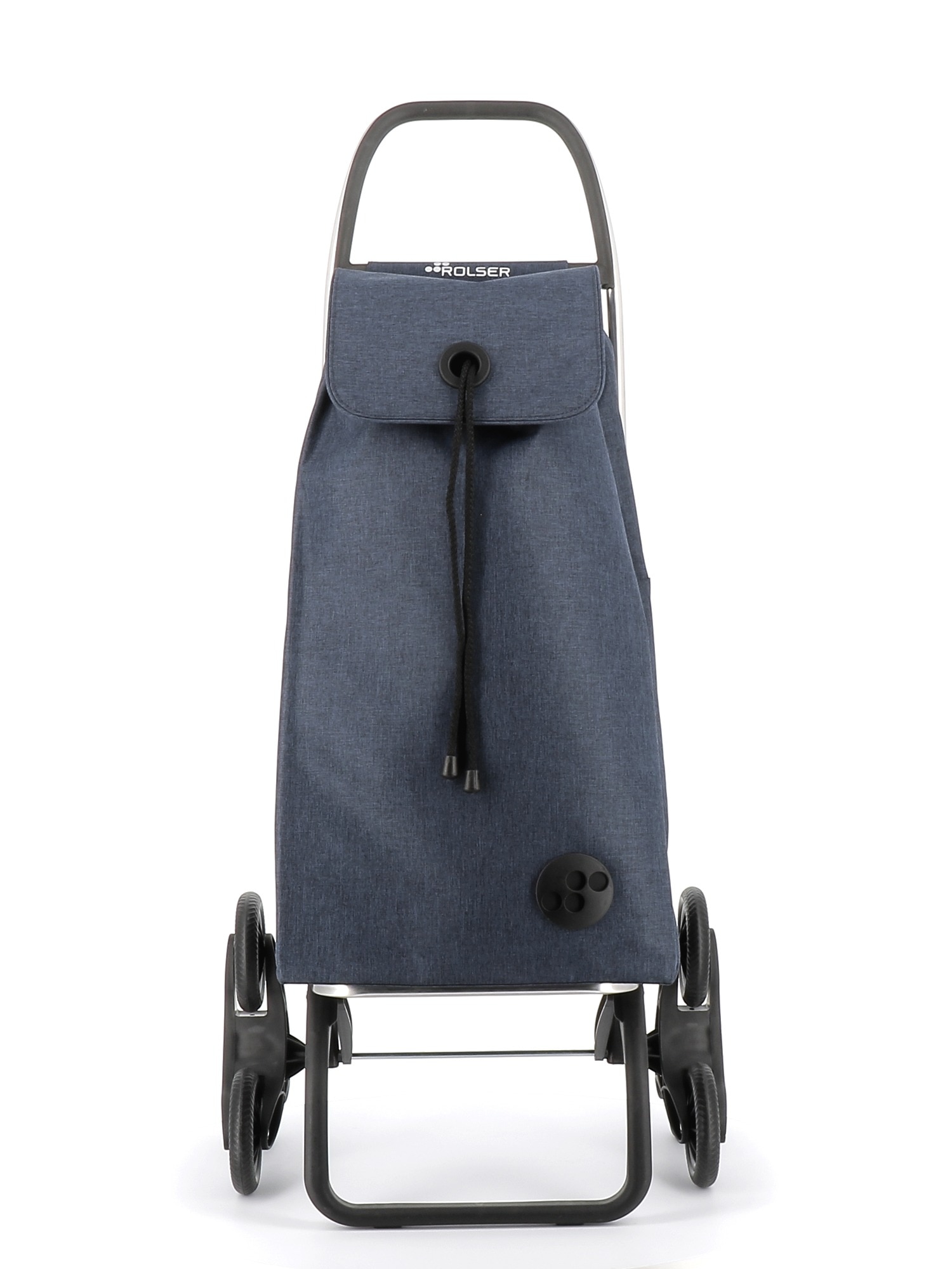 Imagen 3 de Carro de la compra I-Max Tweed 6 Ruedas Sube Escaleras Rolser - Azul marino Azul marino