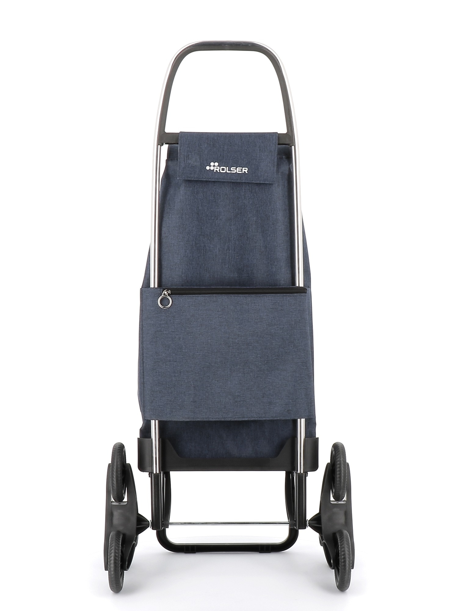 Imagen 4 de Carro de la compra I-Max Tweed 6 Ruedas Sube Escaleras Rolser - Azul marino Azul marino
