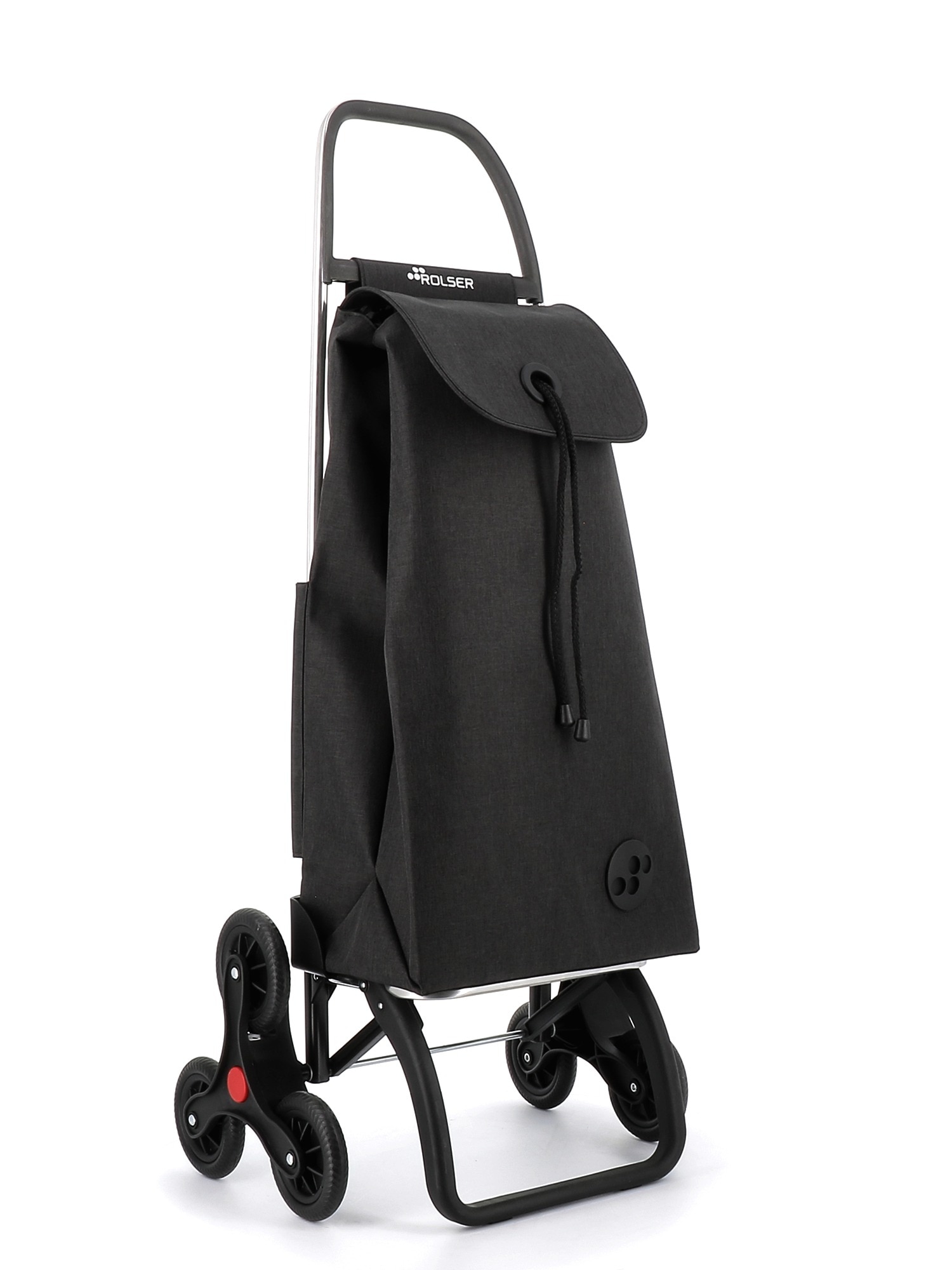 Imagen 1 de Carro de la compra I-Max Tweed 6 Ruedas Sube Escaleras Rolser - Negro Negro