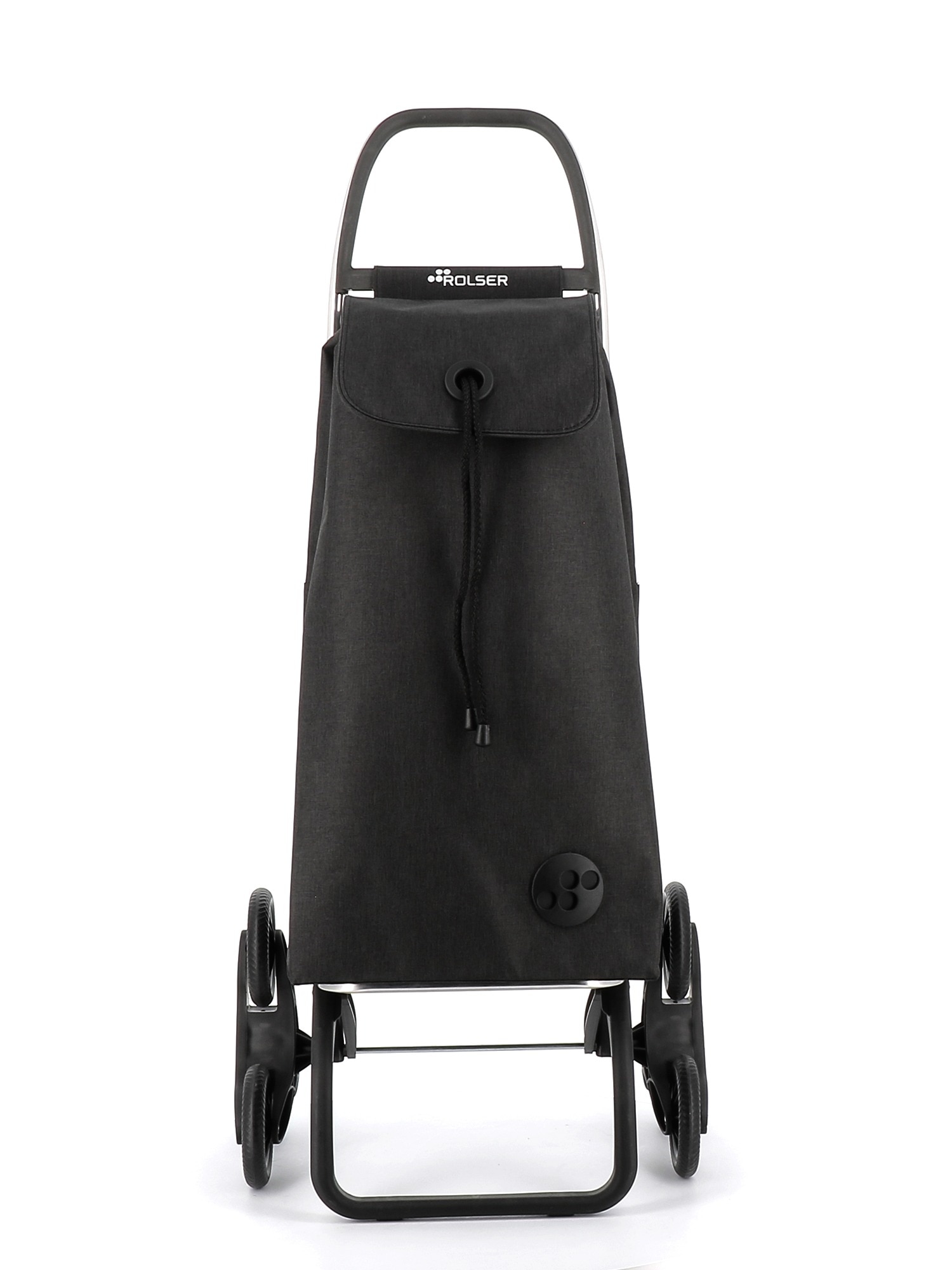 Imagen 4 de Carro de la compra I-Max Tweed 6 Ruedas Sube Escaleras Rolser - Negro Negro
