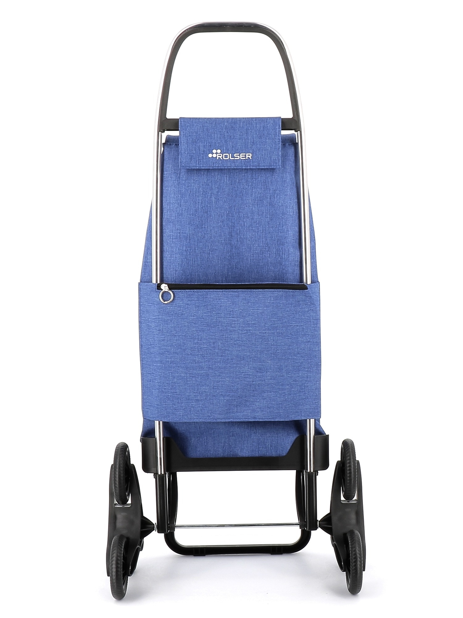 Imagen 3 de Carro de la compra I-Max Tweed 6 Ruedas Sube Escaleras Rolser - Azul Azul