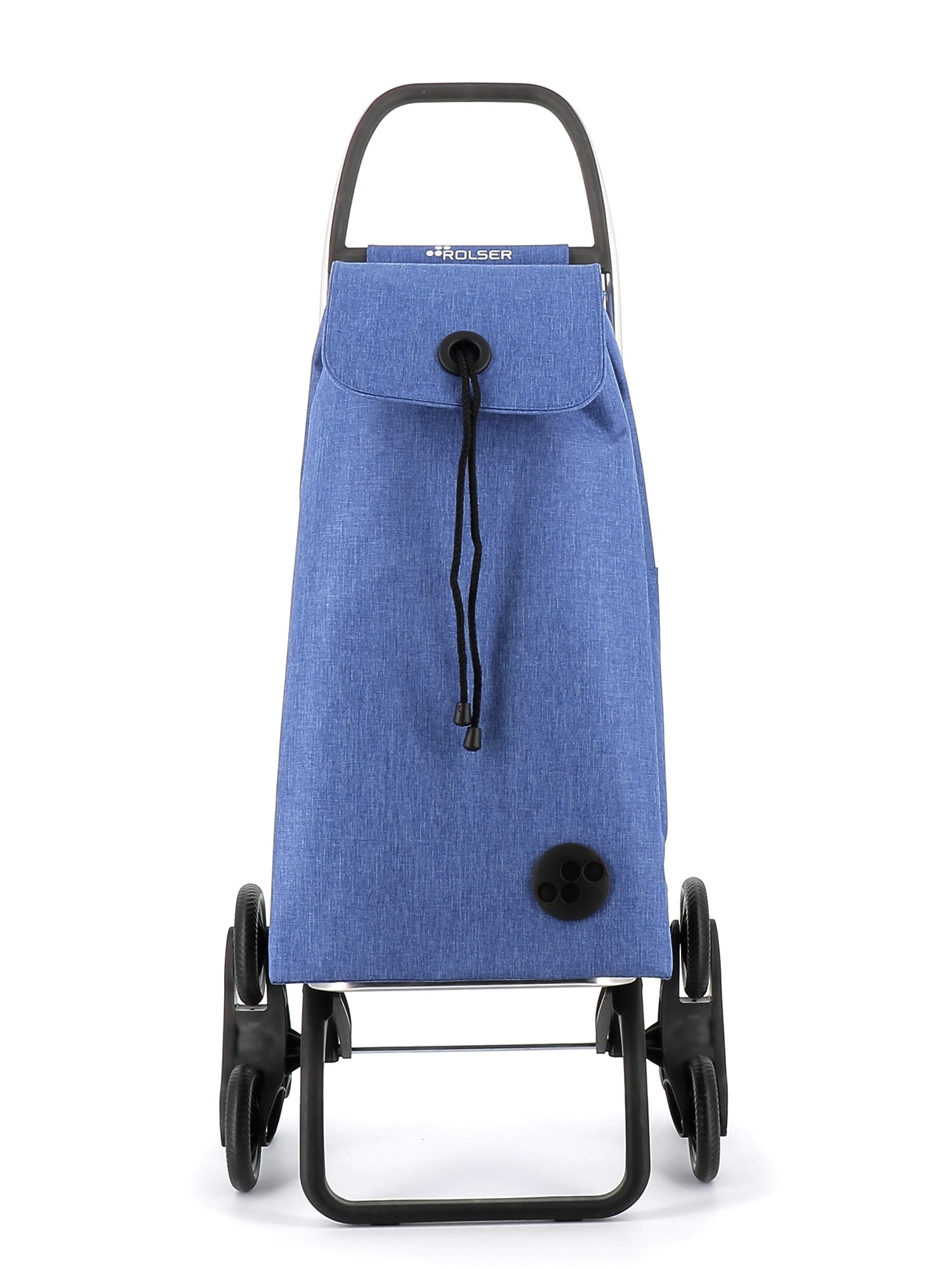 Imagen 4 de Carro de la compra I-Max Tweed 6 Ruedas Sube Escaleras Rolser - Azul Azul