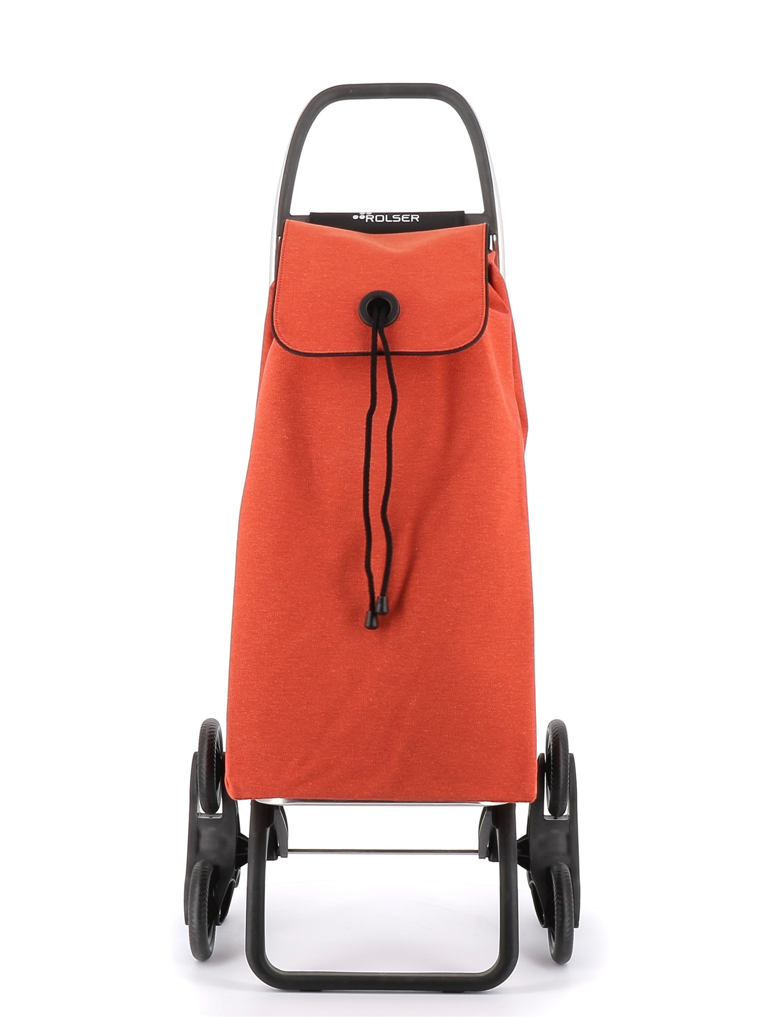 Imagen 4 de Carro de la compra I-Max EcoiMax 6 Ruedas Sube Escaleras Rolser - Naranja Naranja