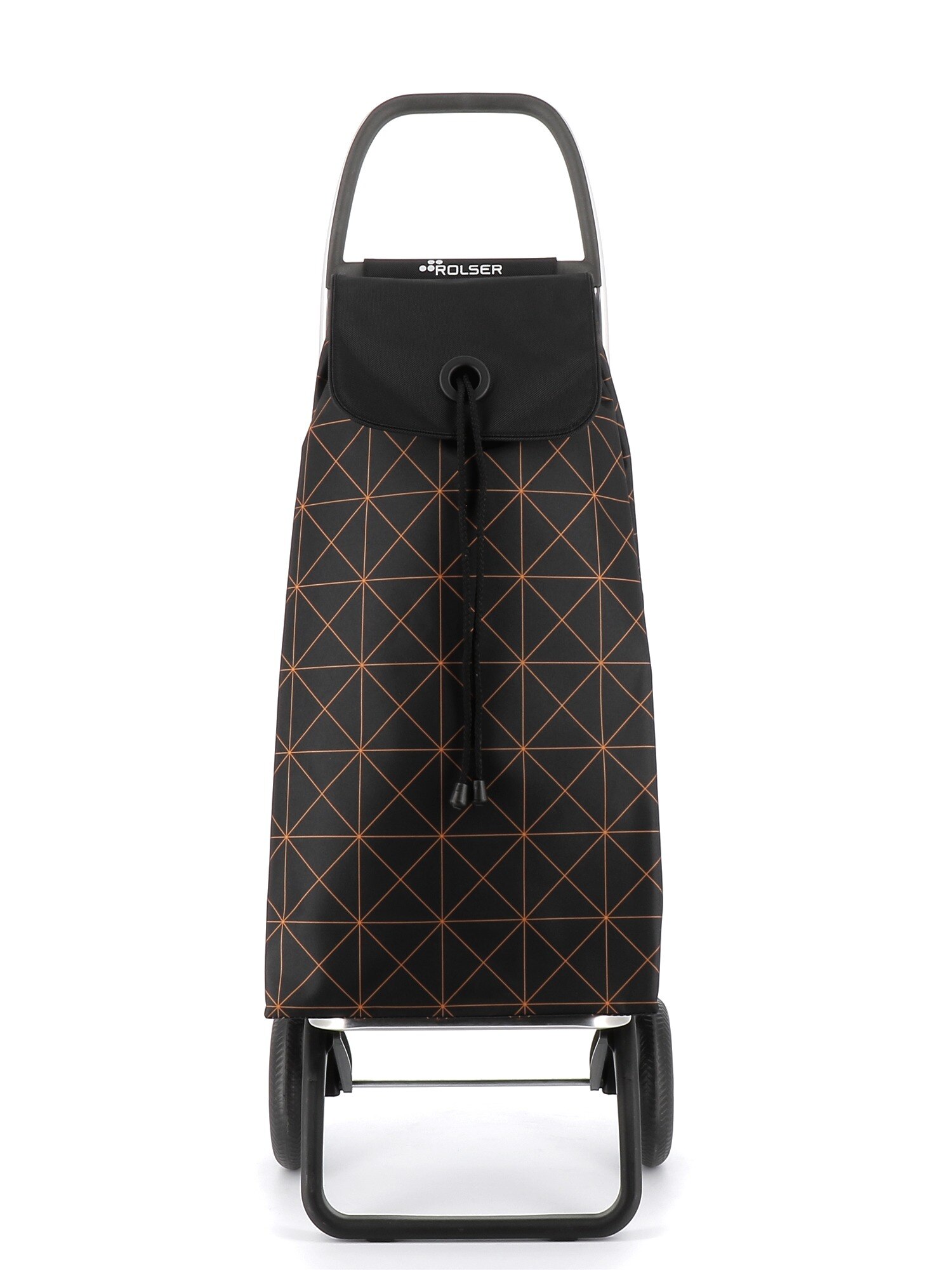 Imagen 4 de Carro de la compra I-Max Star 2 Ruedas Rolser - Naranja Naranja