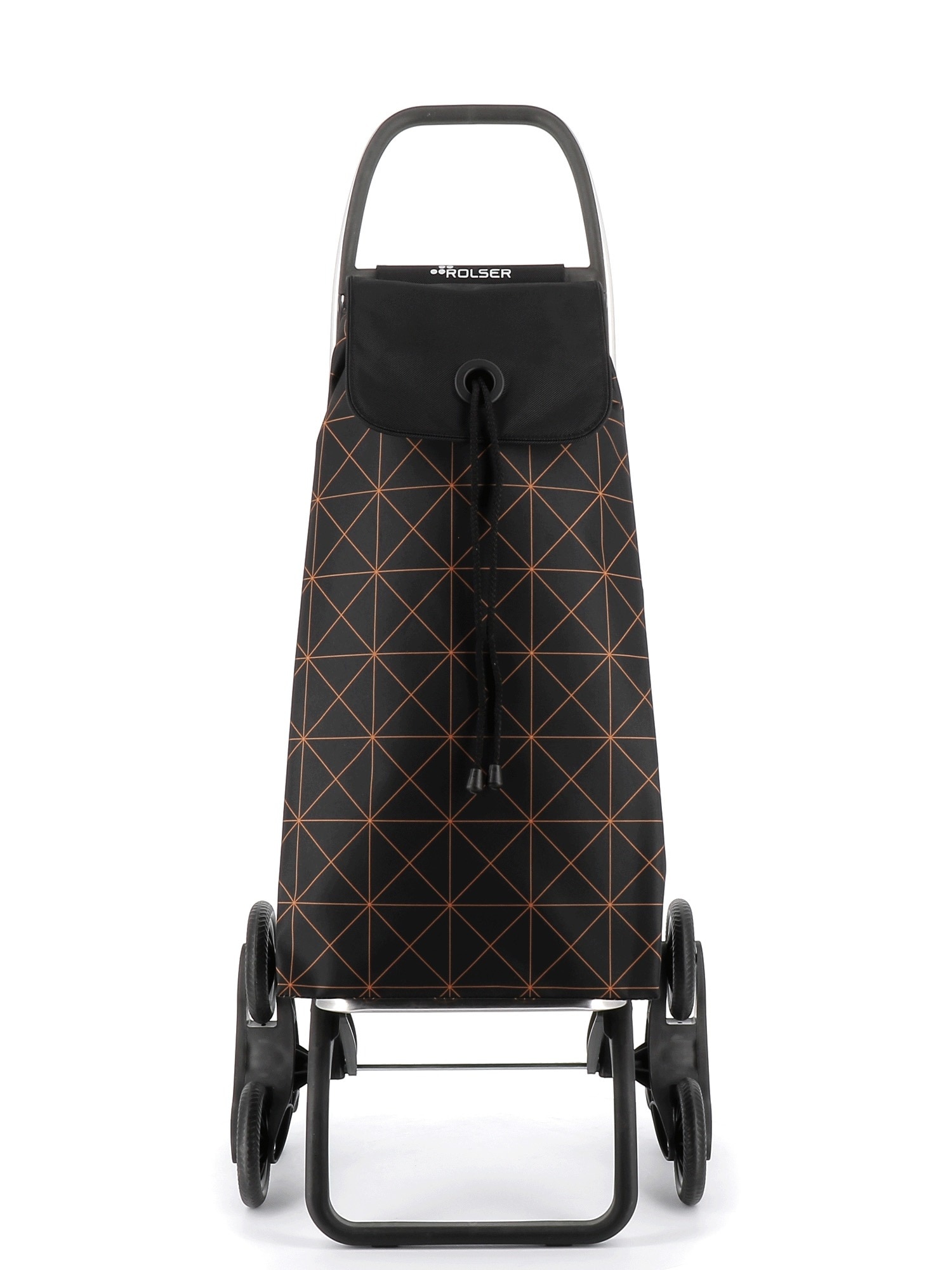 Imagen 4 de Carro de la compra I-Max Star 6 Ruedas Sube Escaleras Rolser - Naranja Naranja
