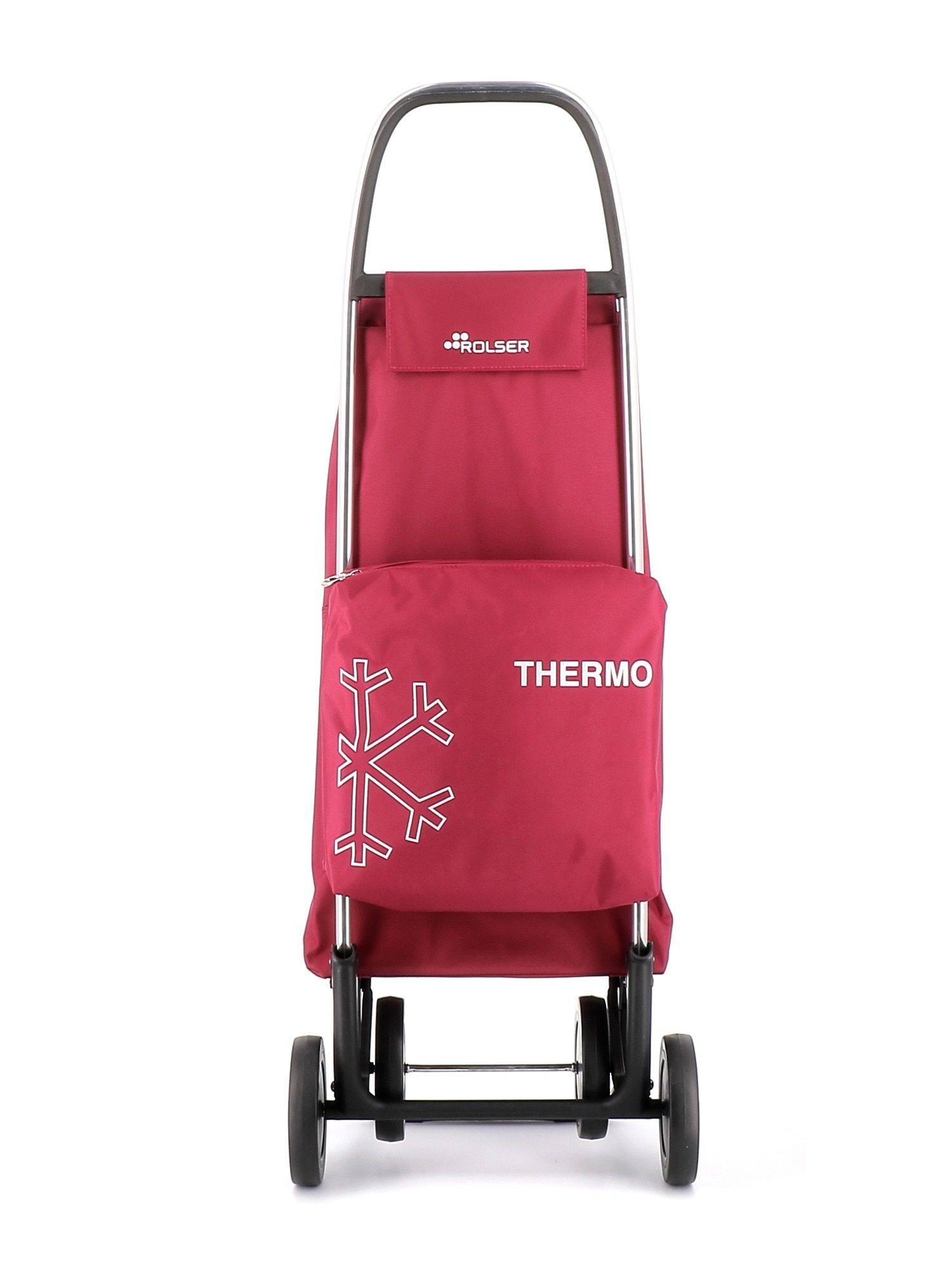 Imagen 3 de Carro de la compra I-Max Termo Zen 4 Ruedas Rolser - Rojo Rojo