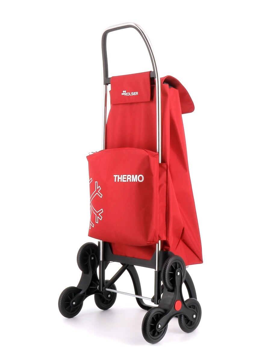 Carro de la compra I-Max Termo Zen 6 Ruedas Sube Escaleras Rolser Rojo-1