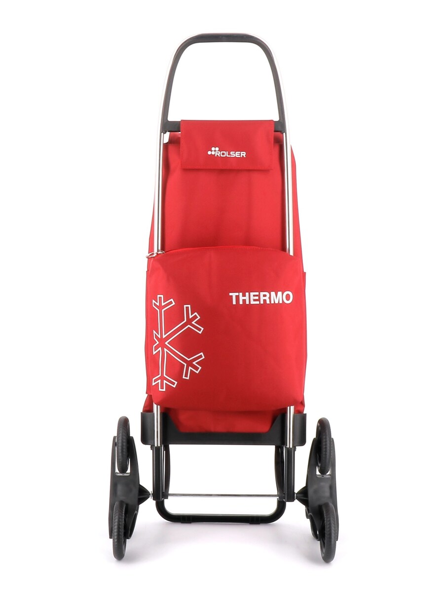 Carro de la compra I-Max Termo Zen 6 Ruedas Sube Escaleras Rolser Rojo-4