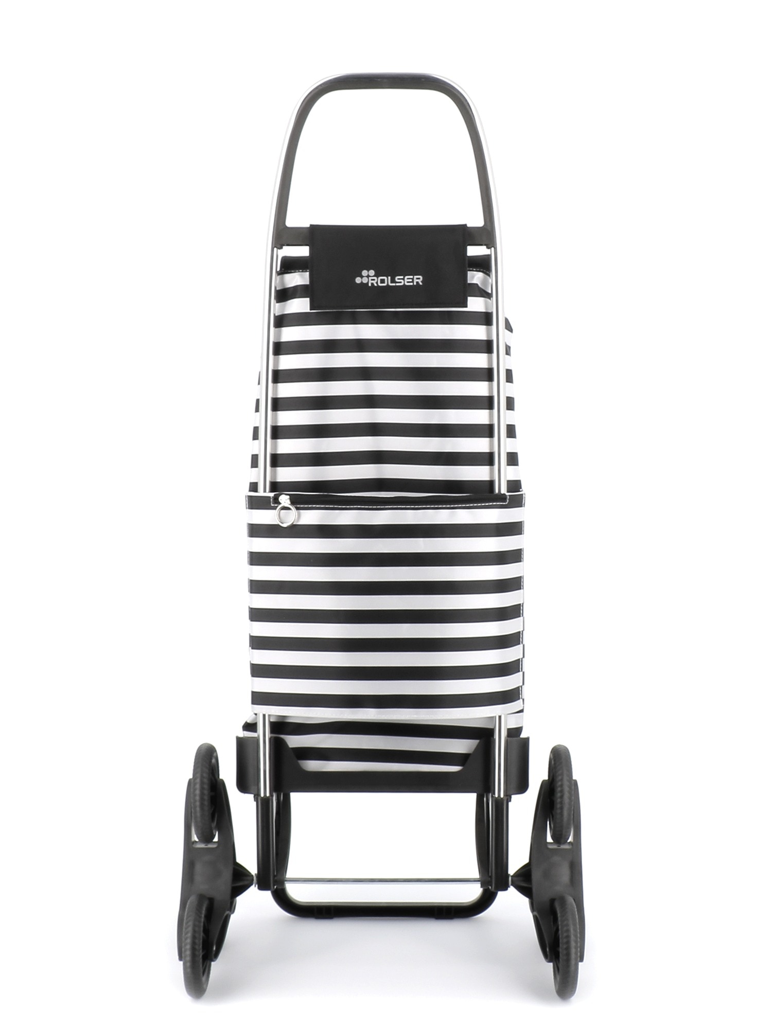Imagen 4 de Carro de la compra I-Max Marina 6 Ruedas Sube Escaleras Rolser - Blanco / Negro Blanco / Negro