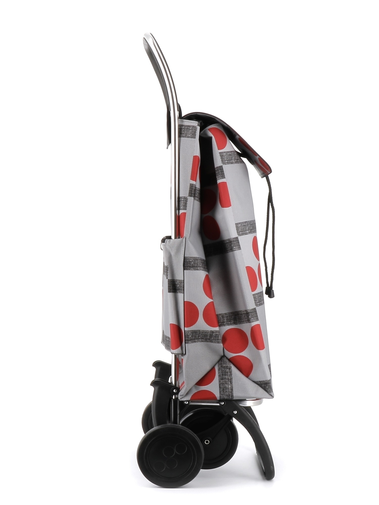 Imagen 2 de Carro de la compra I-Max Logos 4 Ruedas Rolser - Rojo Rojo