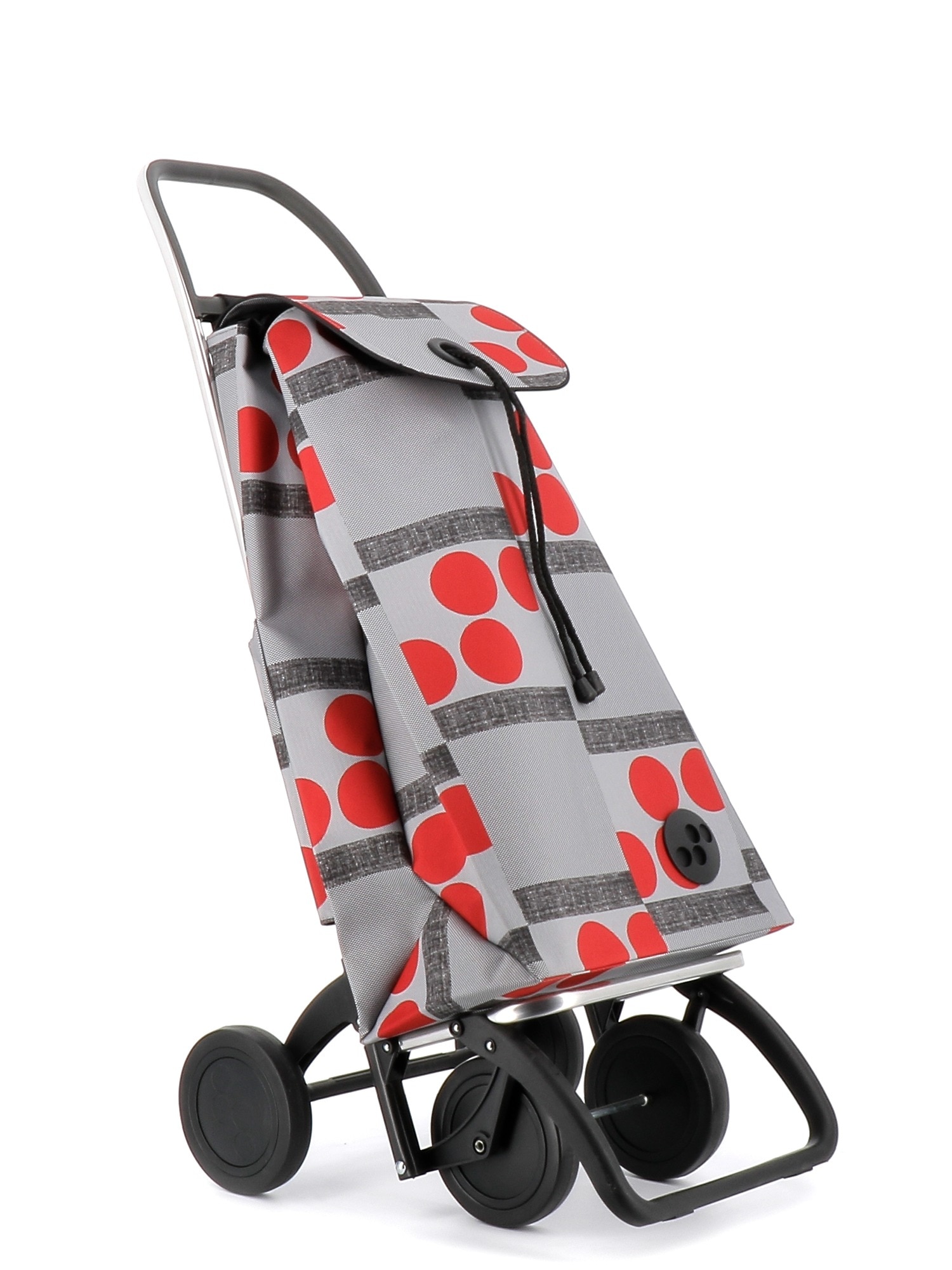 Imagen 5 de Carro de la compra I-Max Logos 4 Ruedas Rolser - Rojo Rojo