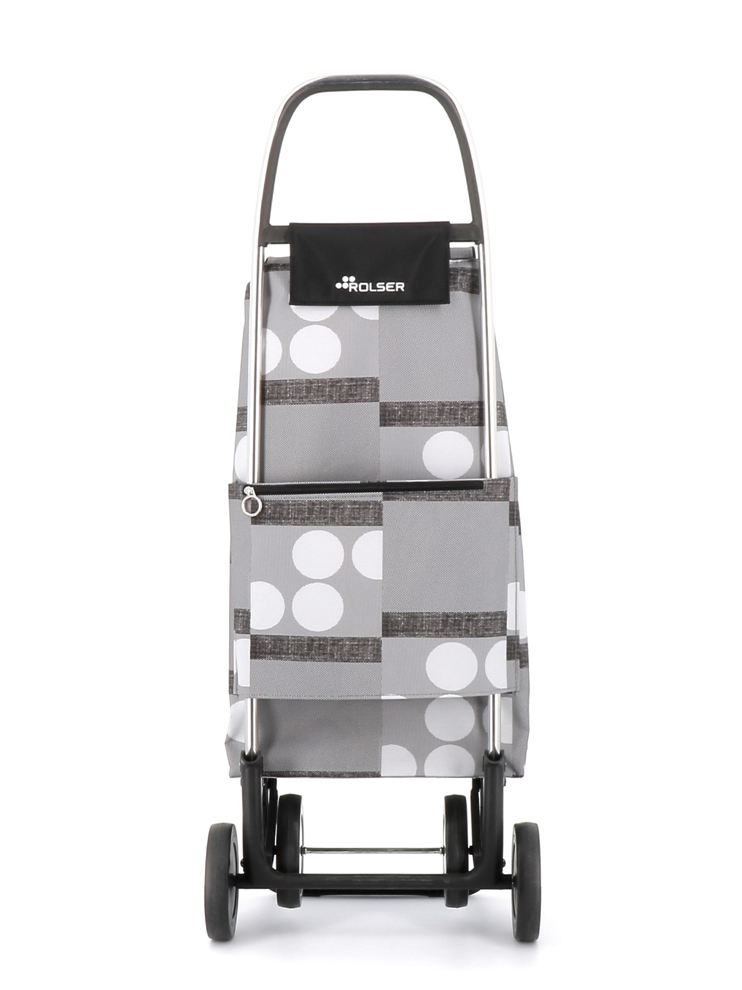 Imagen 3 de Carro de la compra I-Max Logos 4 Ruedas Rolser - Gris Gris