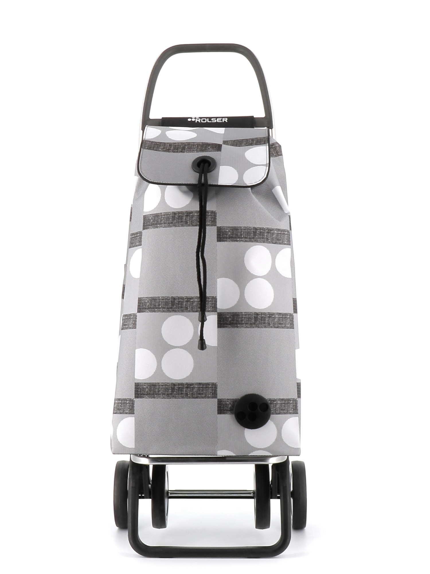 Imagen 4 de Carro de la compra I-Max Logos 4 Ruedas Rolser - Gris Gris