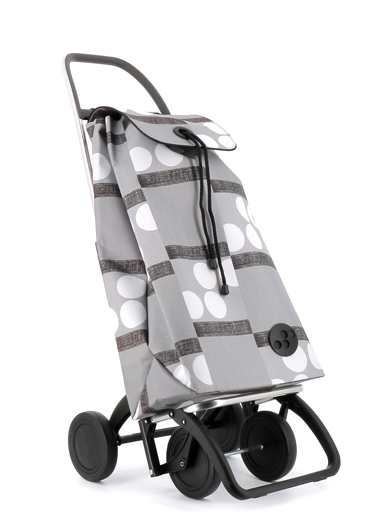 Imagen 5 de Carro de la compra I-Max Logos 4 Ruedas Rolser - Gris Gris