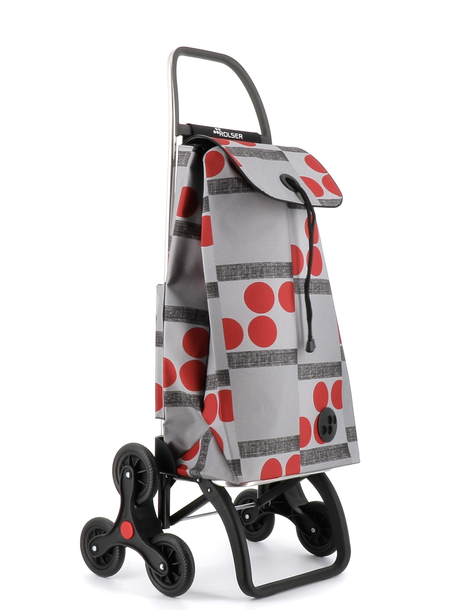 Rolser - Carro de la compra I-Max Logos 6 Ruedas Sube Escaleras Rolser.