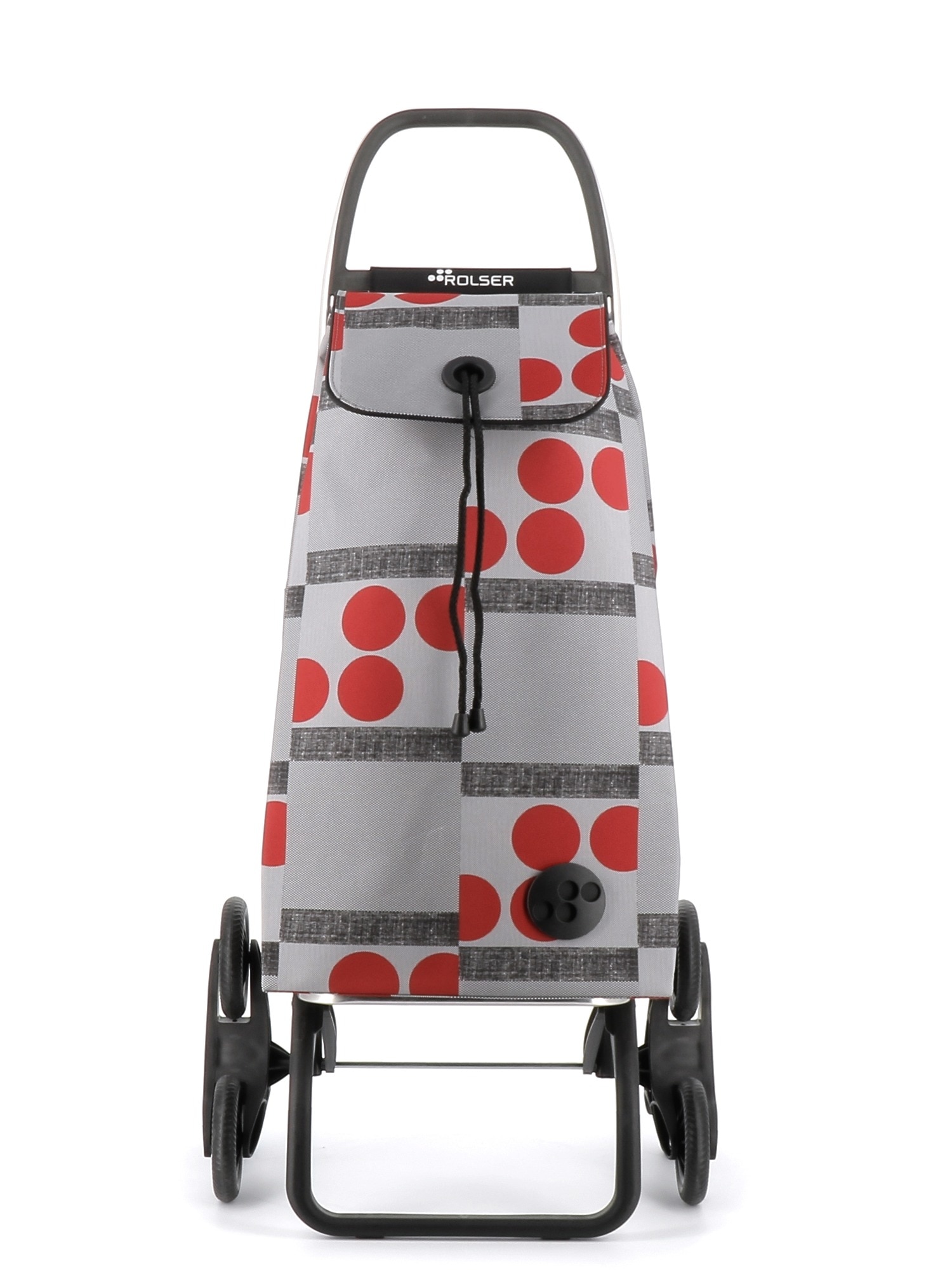 Imagen 4 de Carro de la compra I-Max Logos 6 Ruedas Sube Escaleras Rolser - Rojo Rojo