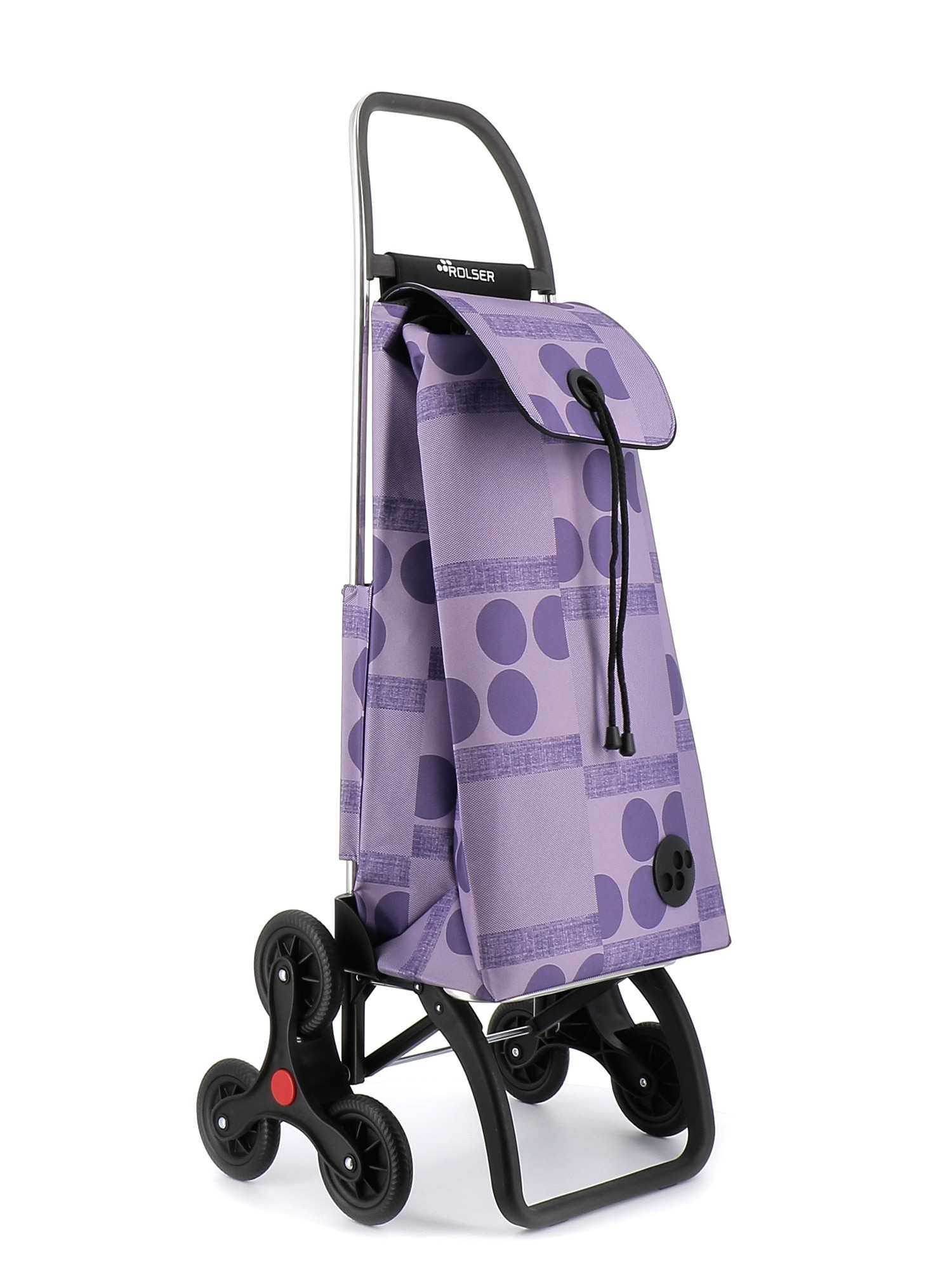 Rolser - Carro de la compra I-Max Logos 6 Ruedas Sube Escaleras Rolser.
