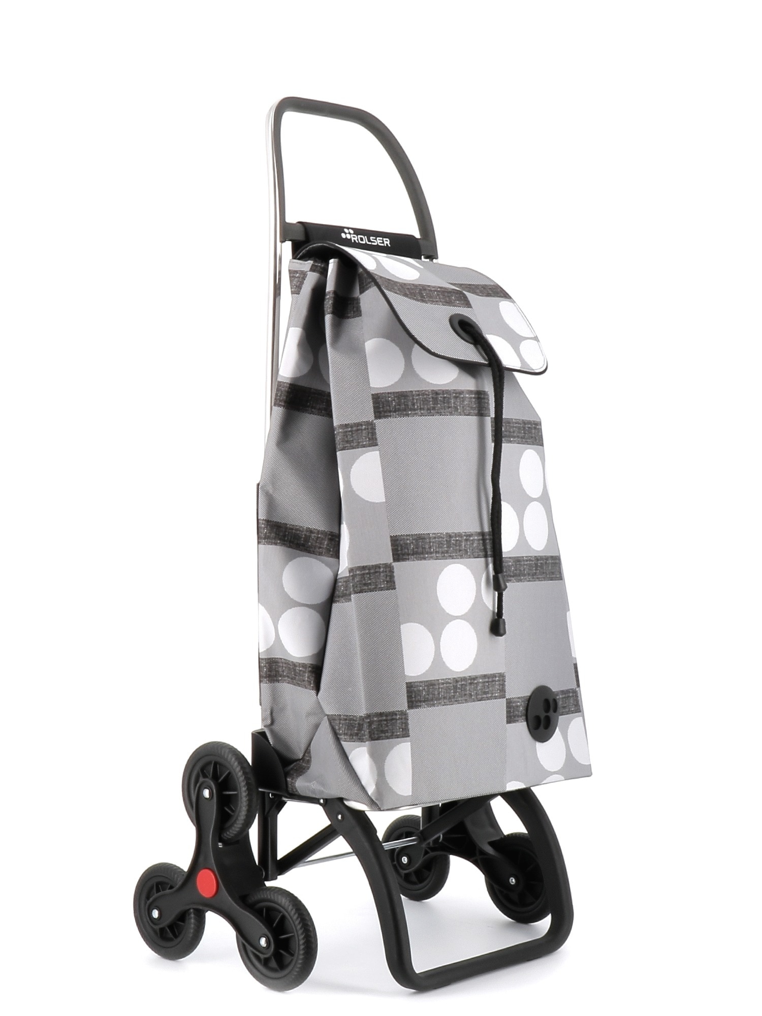 Rolser - Carro de la compra I-Max Logos 6 Ruedas Sube Escaleras Rolser.