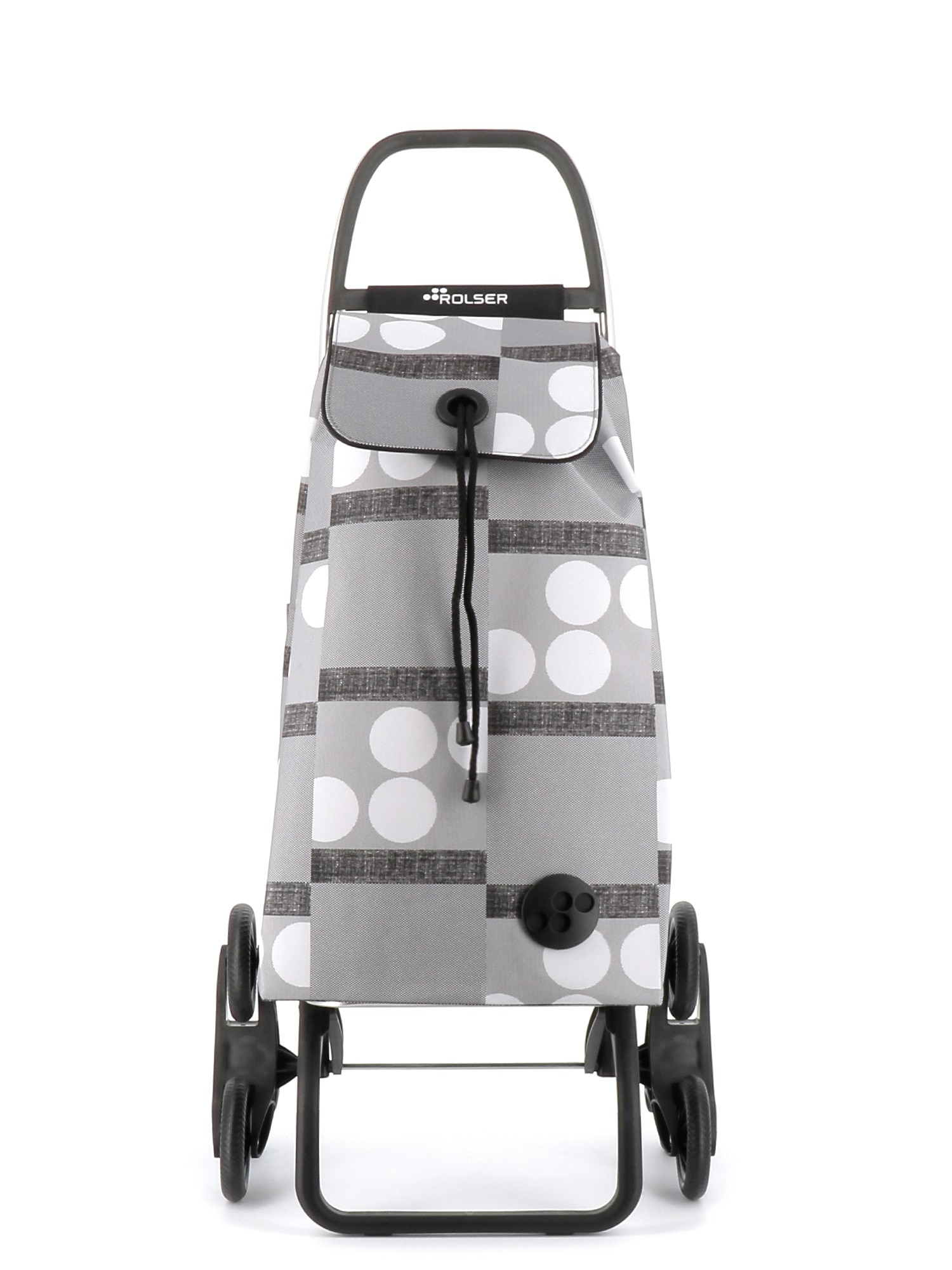 Imagen 4 de Carro de la compra I-Max Logos 6 Ruedas Sube Escaleras Rolser - Gris Gris