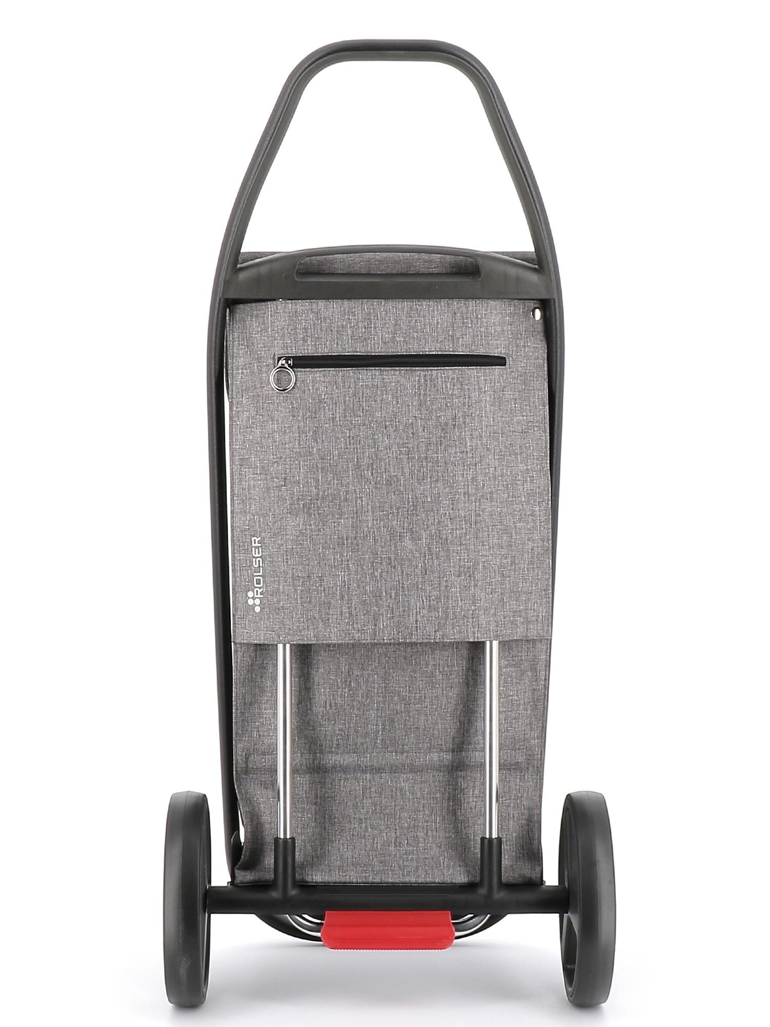 Imagen 3 de Carro de la compra COM Tweed Black Tube 2 Ruedas Grandes Rolser - Gris Gris