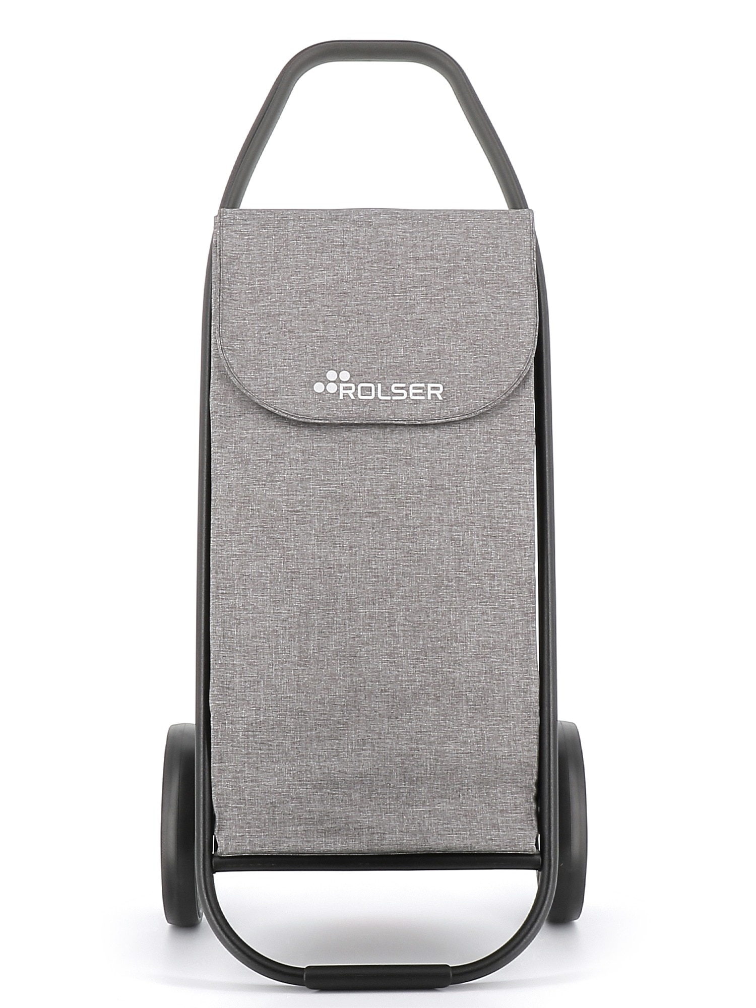 Imagen 4 de Carro de la compra COM Tweed Black Tube 2 Ruedas Grandes Rolser - Gris Gris