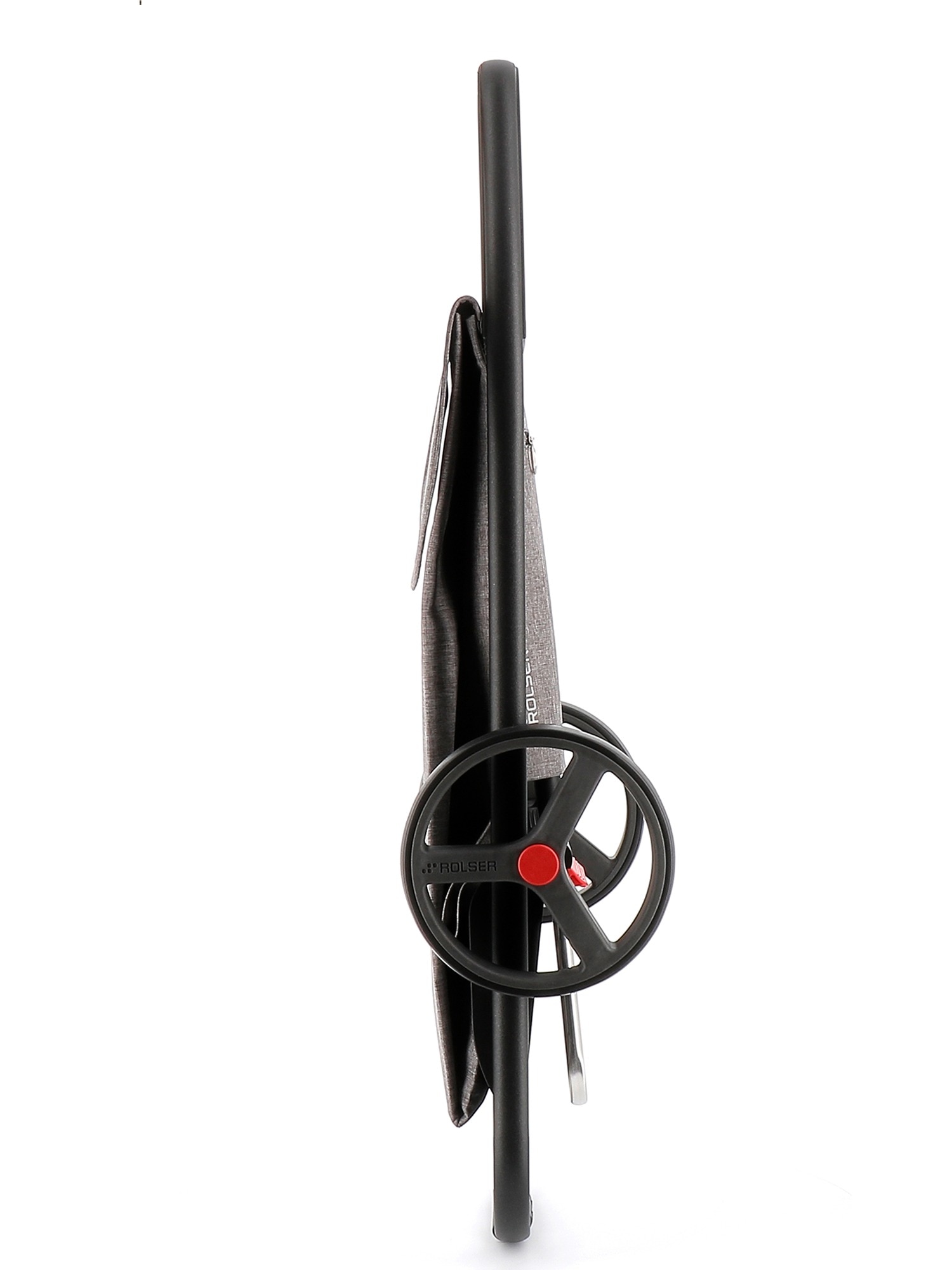Imagen 5 de Carro de la compra COM Tweed Black Tube 2 Ruedas Grandes Rolser - Gris Gris