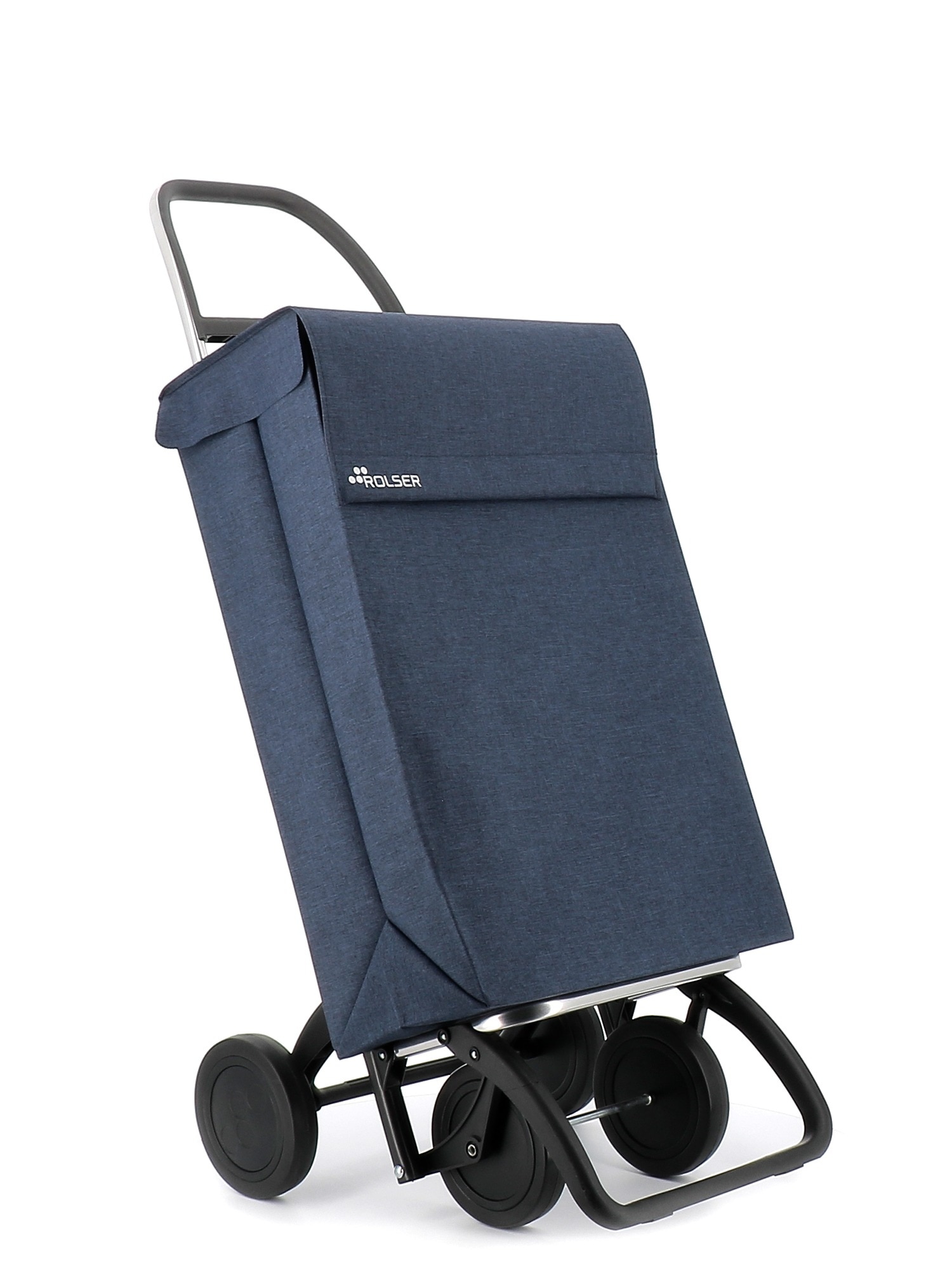 Imagen 6 de Carro de la compra Jean Tweed 4 Ruedas Rolser - Azul marino Azul marino