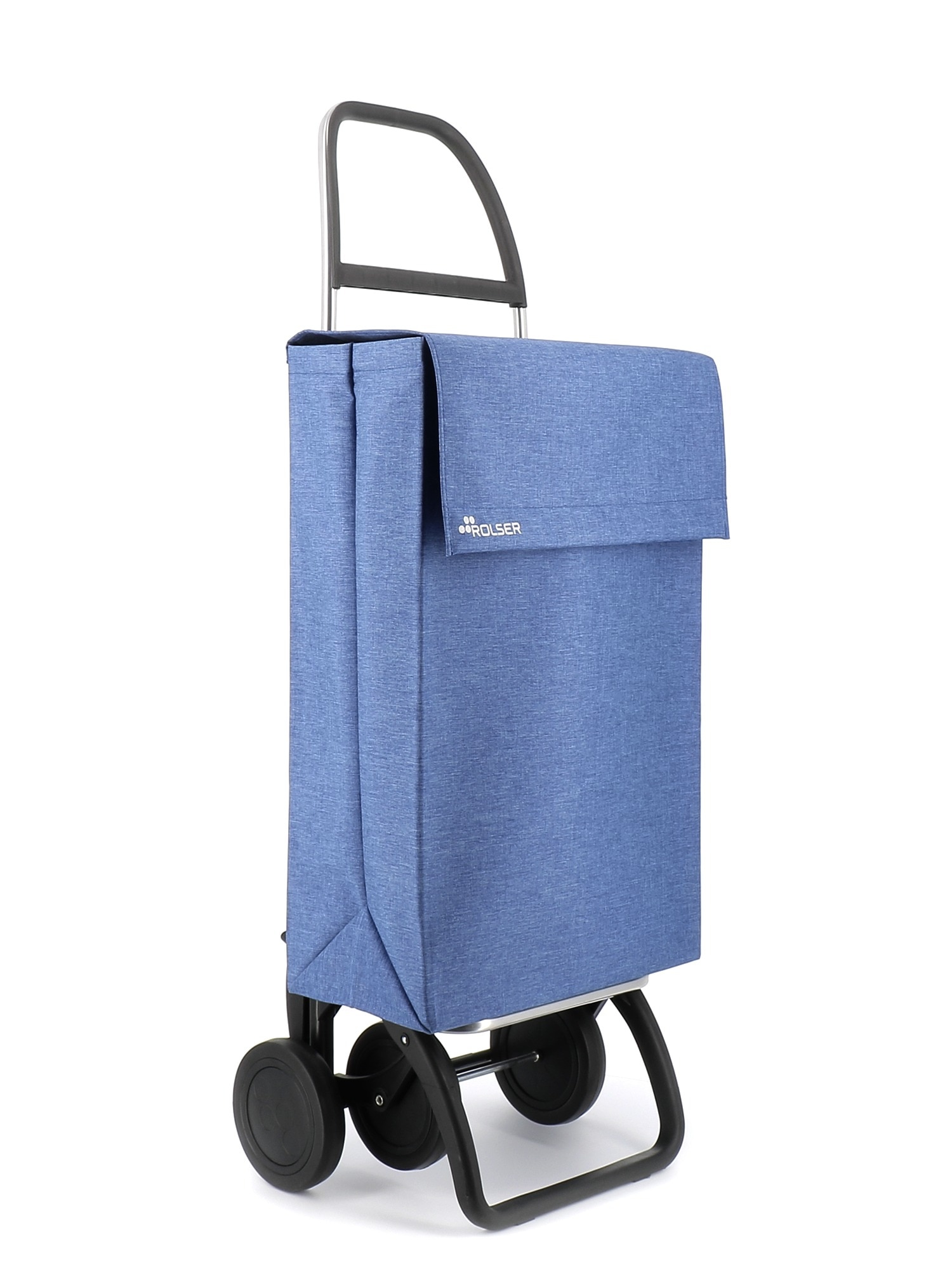 Imagen 1 de Carro de la compra Jean Tweed 4 Ruedas Rolser - Azul Azul
