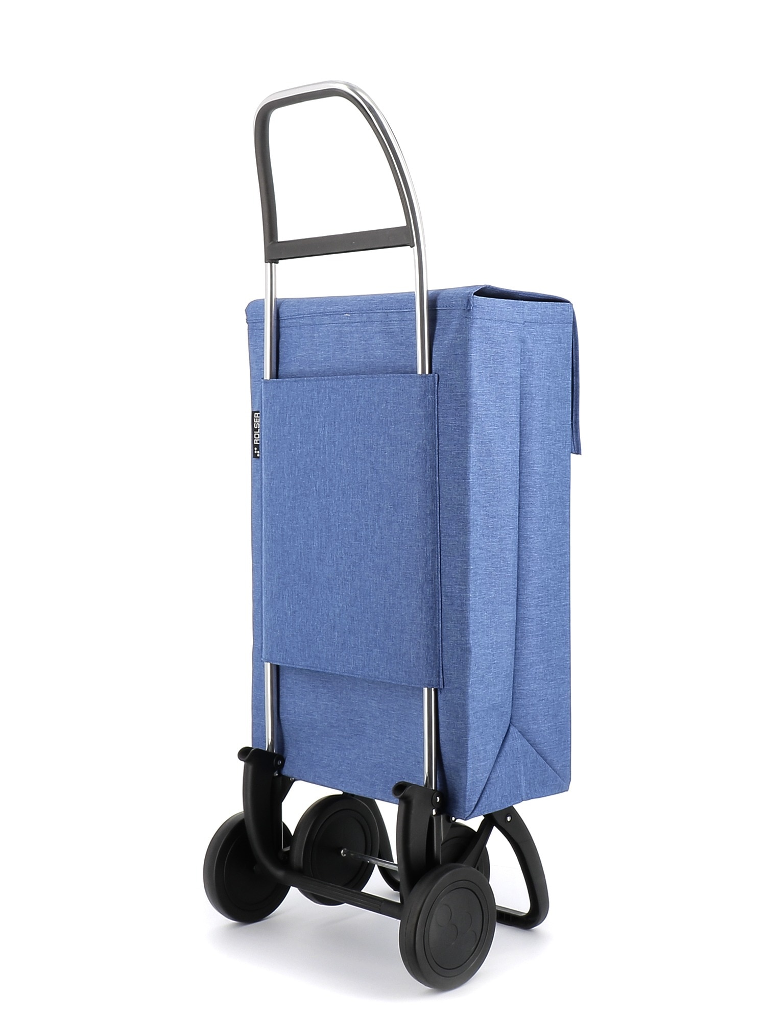 Imagen 3 de Carro de la compra Jean Tweed 4 Ruedas Rolser - Azul Azul