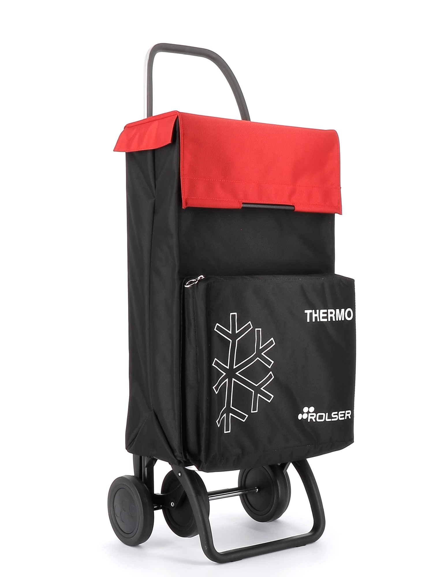Carro de la compra Termo Fresh MF 4 Ruedas Rolser - Negro / Rojo Negro / Rojo-1