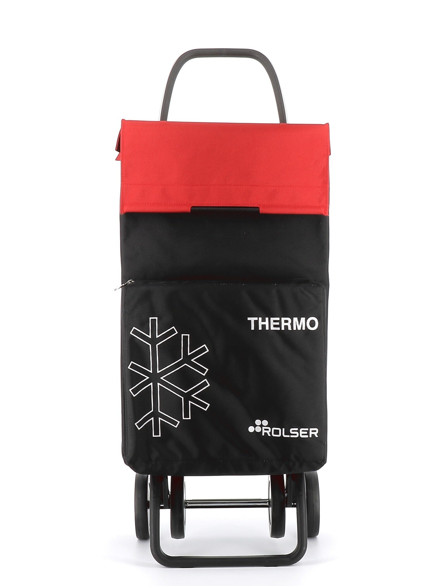 Carro de la compra Termo Fresh MF 4 Ruedas Rolser - Negro / Rojo Negro / Rojo-4