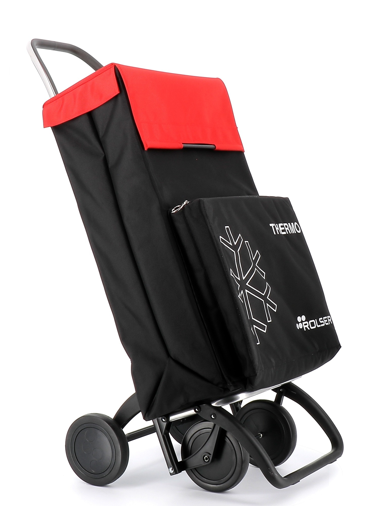 Carro de la compra Termo Fresh MF 4 Ruedas Rolser - Negro / Rojo Negro / Rojo-5