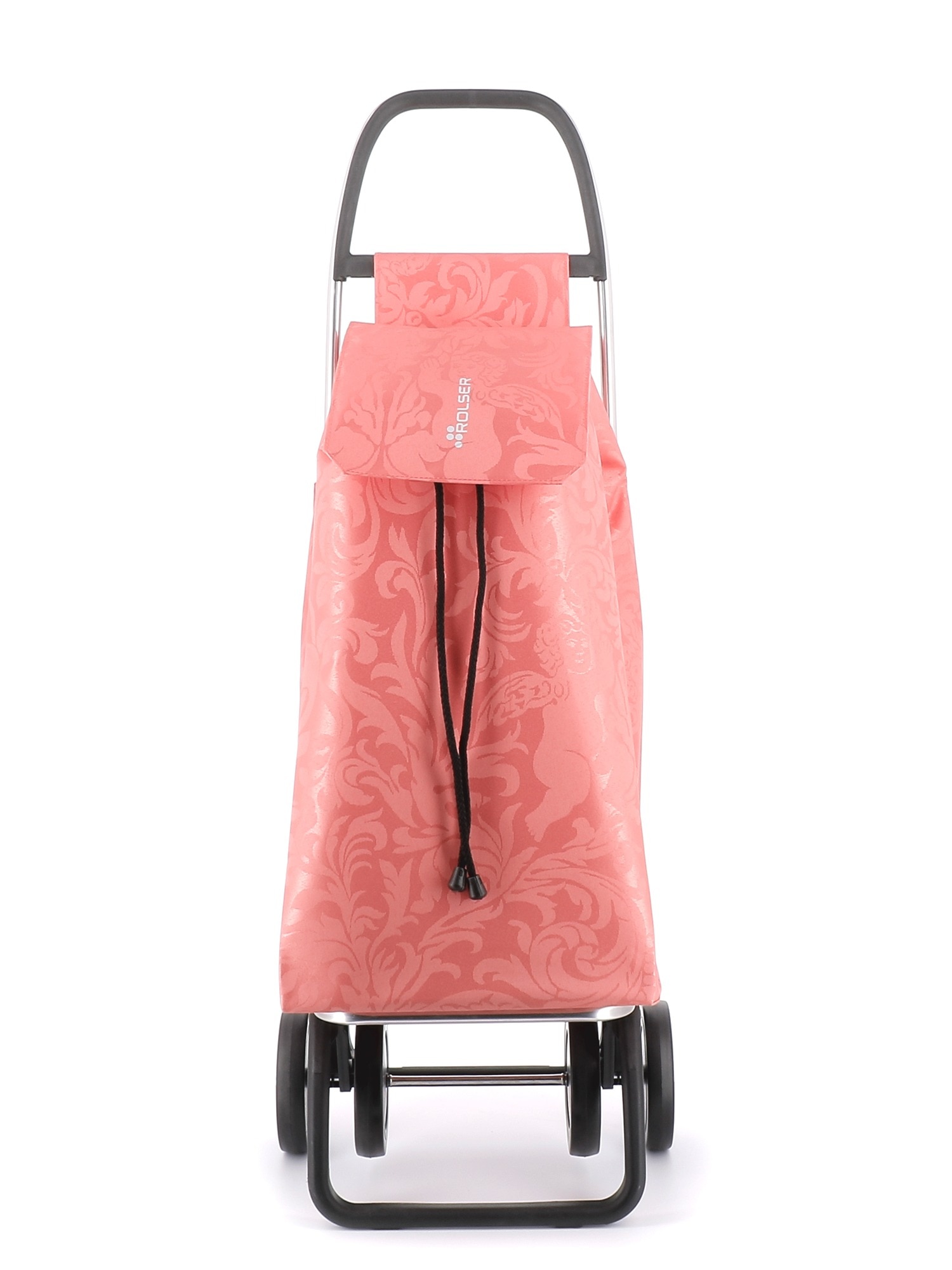 Imagen 4 de Carro de la compra Saquet Gloria 4 Ruedas Rolser - Coral Coral
