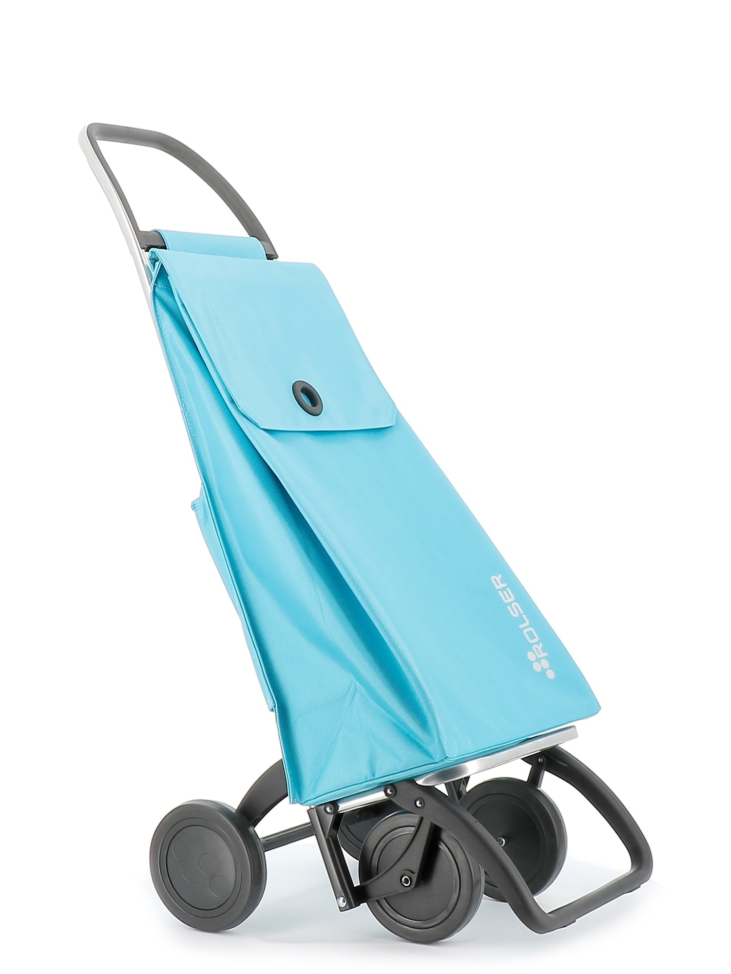 Imagen 5 de Carro de la compra Akanto MF 4 Ruedas Rolser - Celeste Celeste