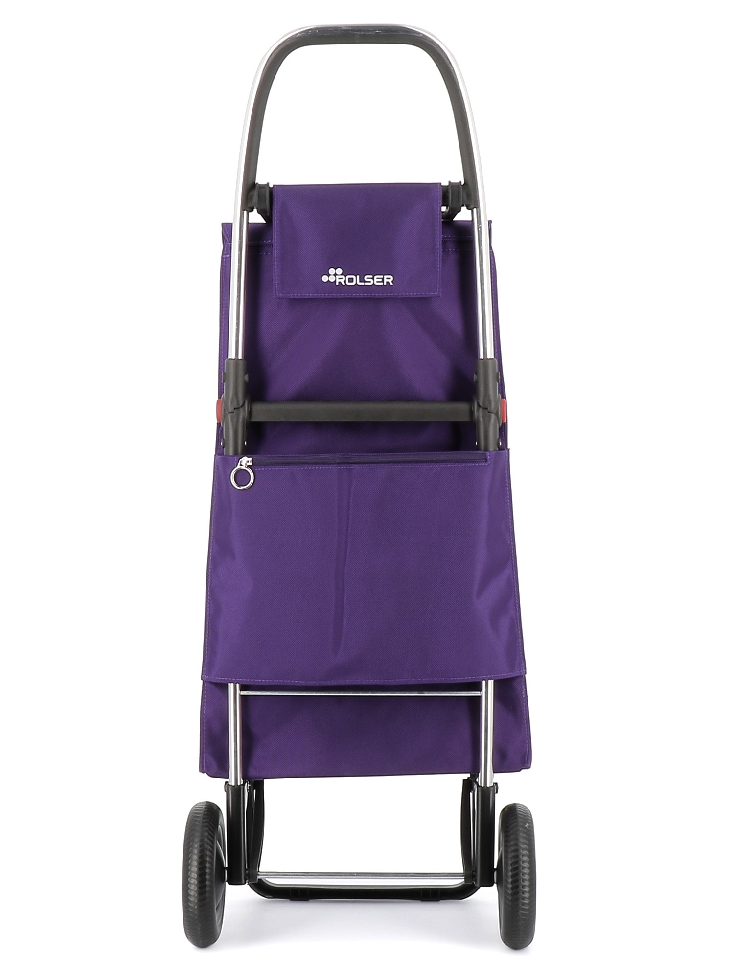 Imagen 3 de Carro de la compra Akanto MF 2 Ruedas Plegable - Naranja Rolser - Morado Morado