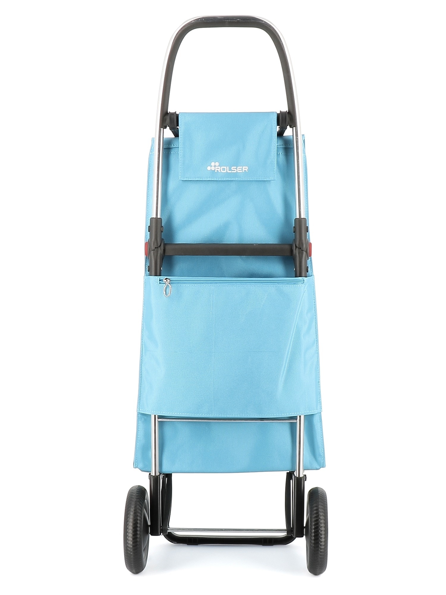 Imagen 3 de Carro de la compra Akanto MF 2 Ruedas Plegable - Naranja Rolser - Celeste Celeste