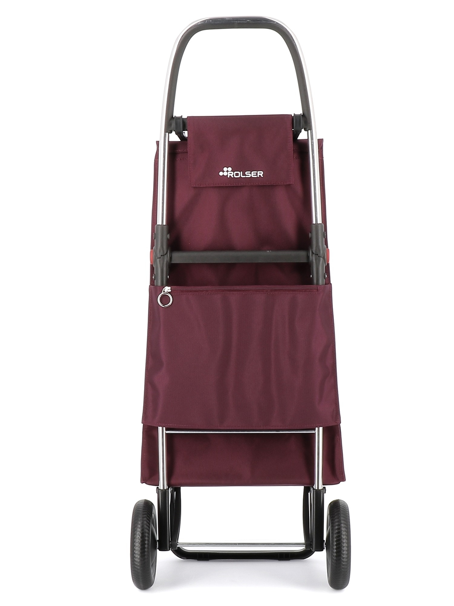 Imagen 3 de Carro de la compra Akanto MF 2 Ruedas Plegable - Naranja Rolser - Burdeos Burdeos