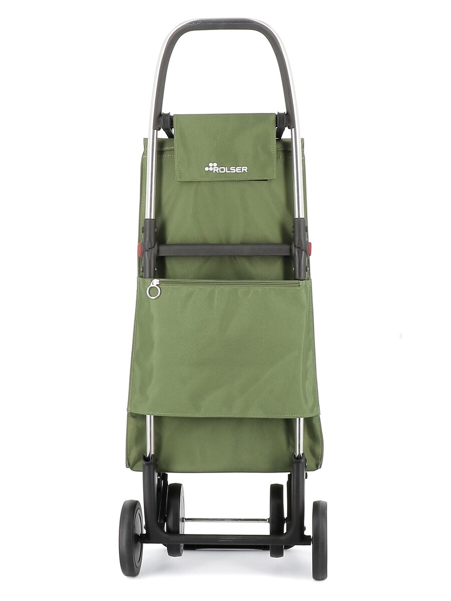 Carro de la compra Akanto MF 4 Ruedas Plegable Rolser Kaki-3